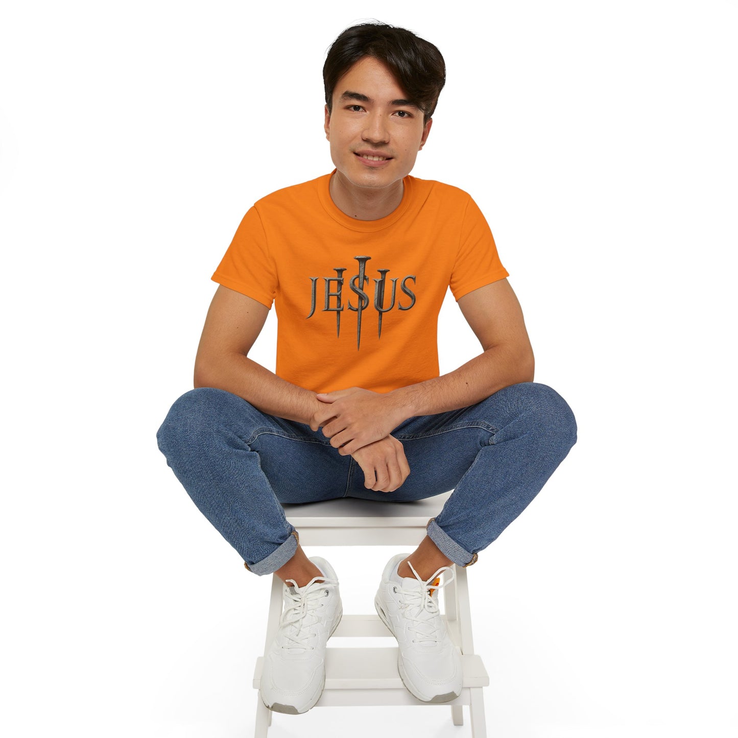 "JESUS" T-Shirt – Nails of Redemption Edition