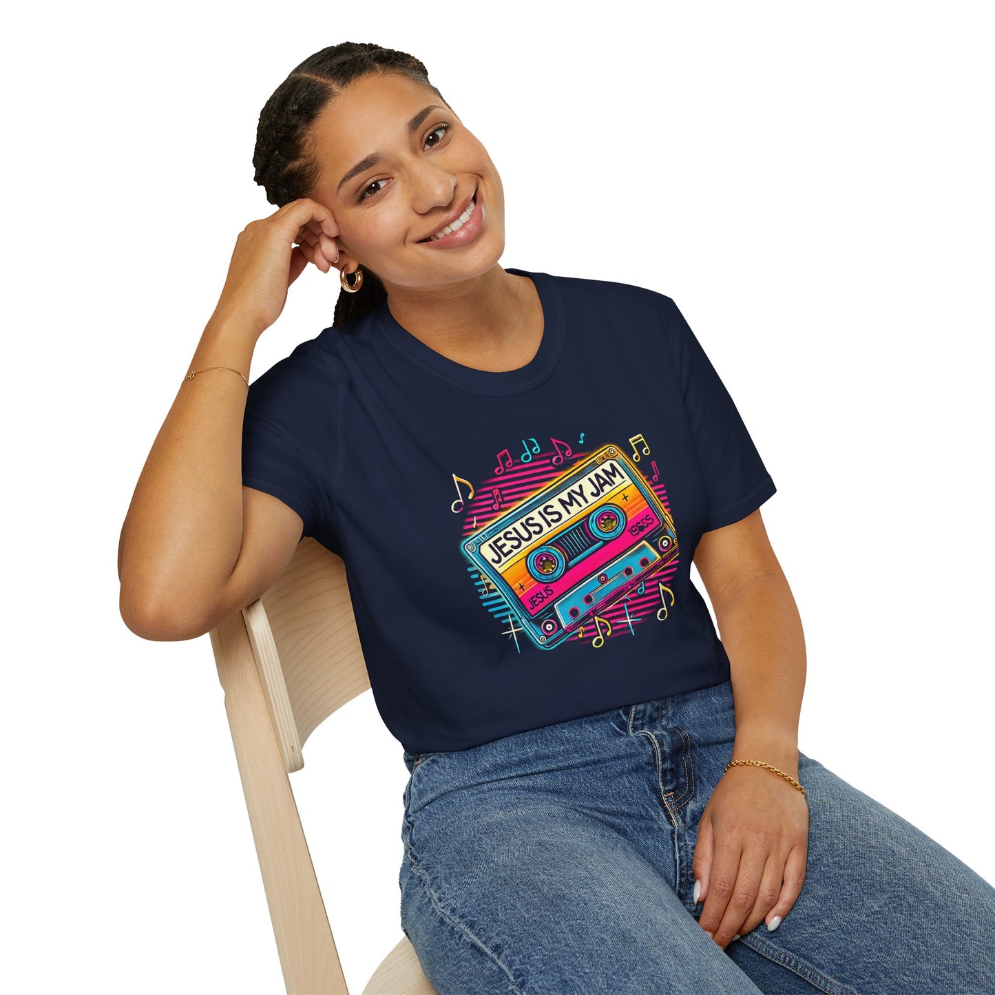 Retro 'Jesus is my Jam' Unisex Tee