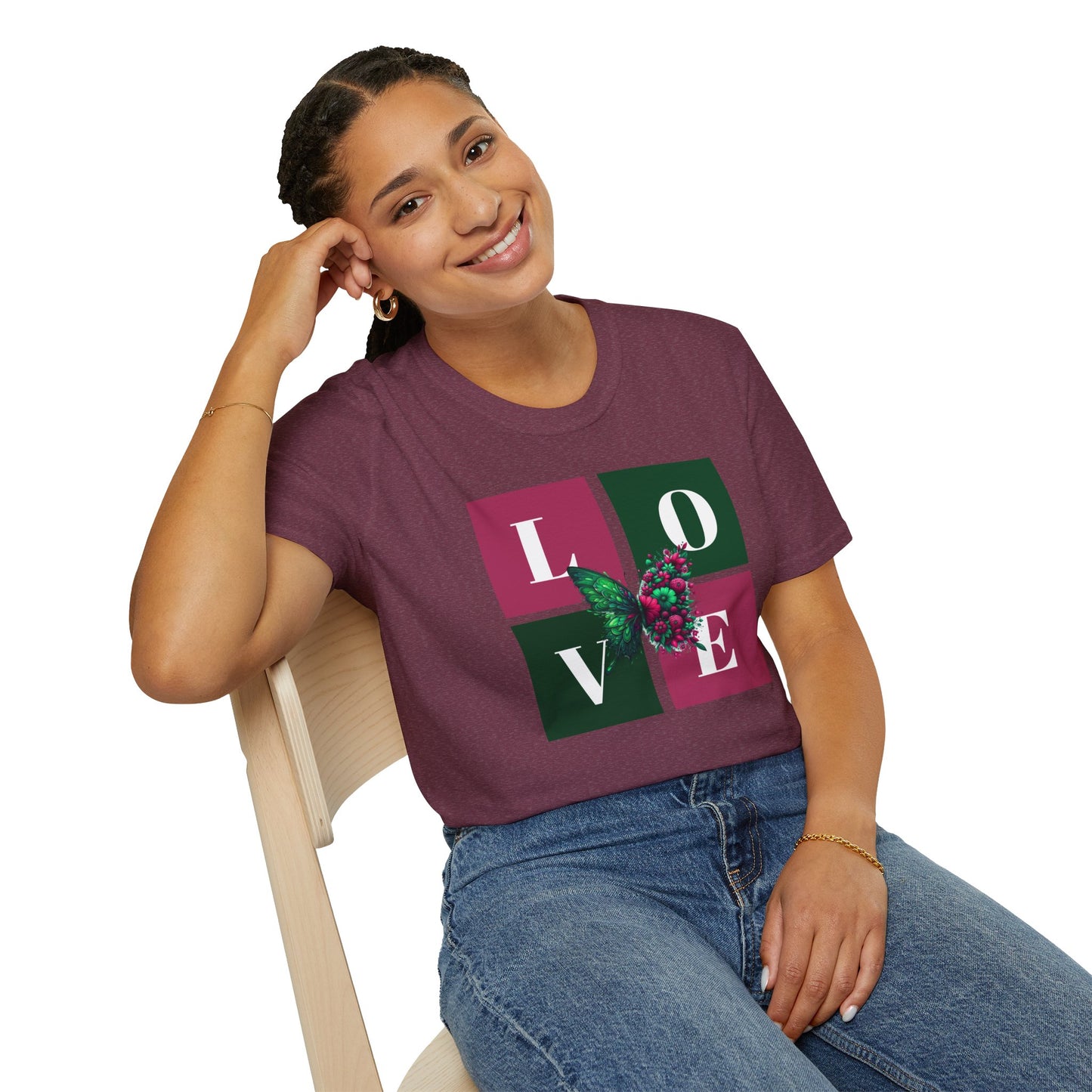 'Love' Butterfly Design for Comfort and Style