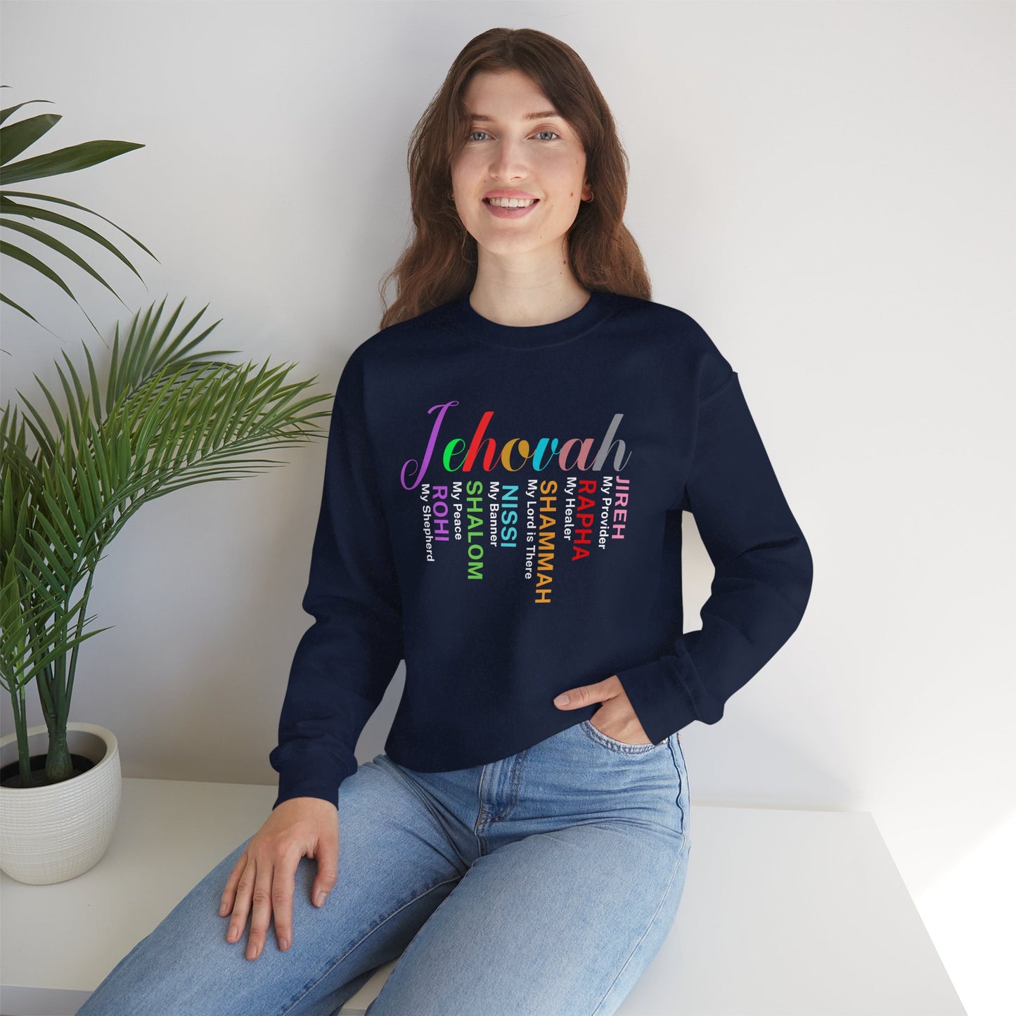Jehovah - Unisex Crewneck Sweatshirt