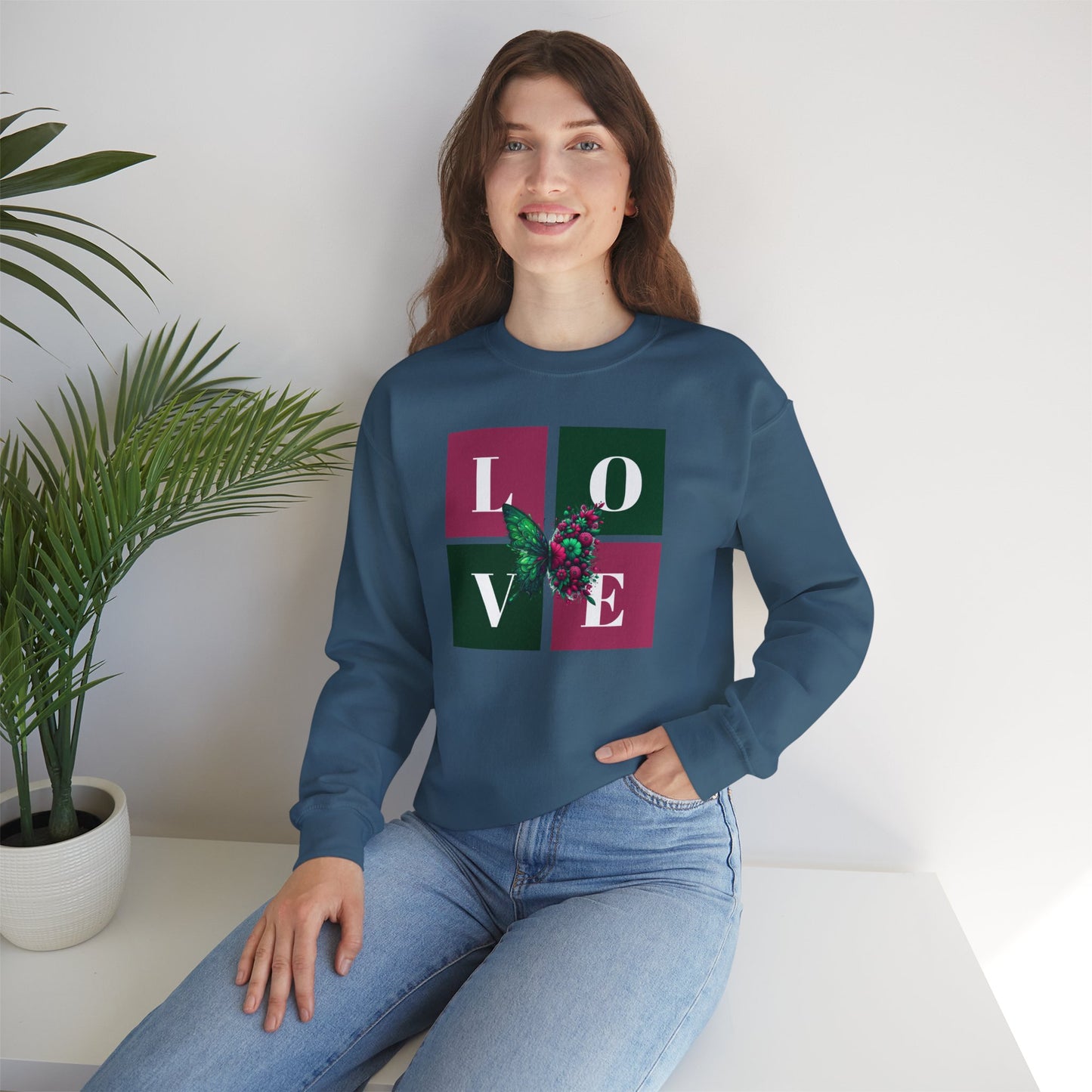 LOVED Unisex Crewneck Sweatshirt