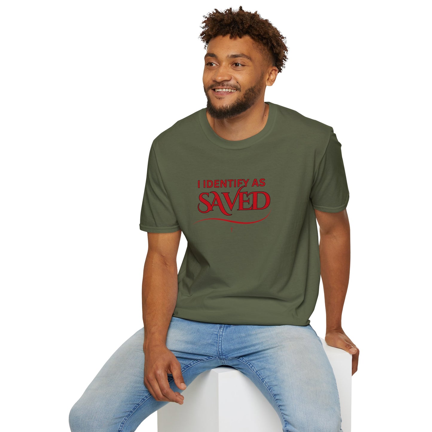 I Identify as Saved Unisex Tee