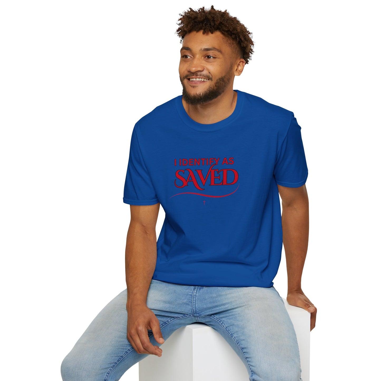 I Identify as Saved Unisex Tee