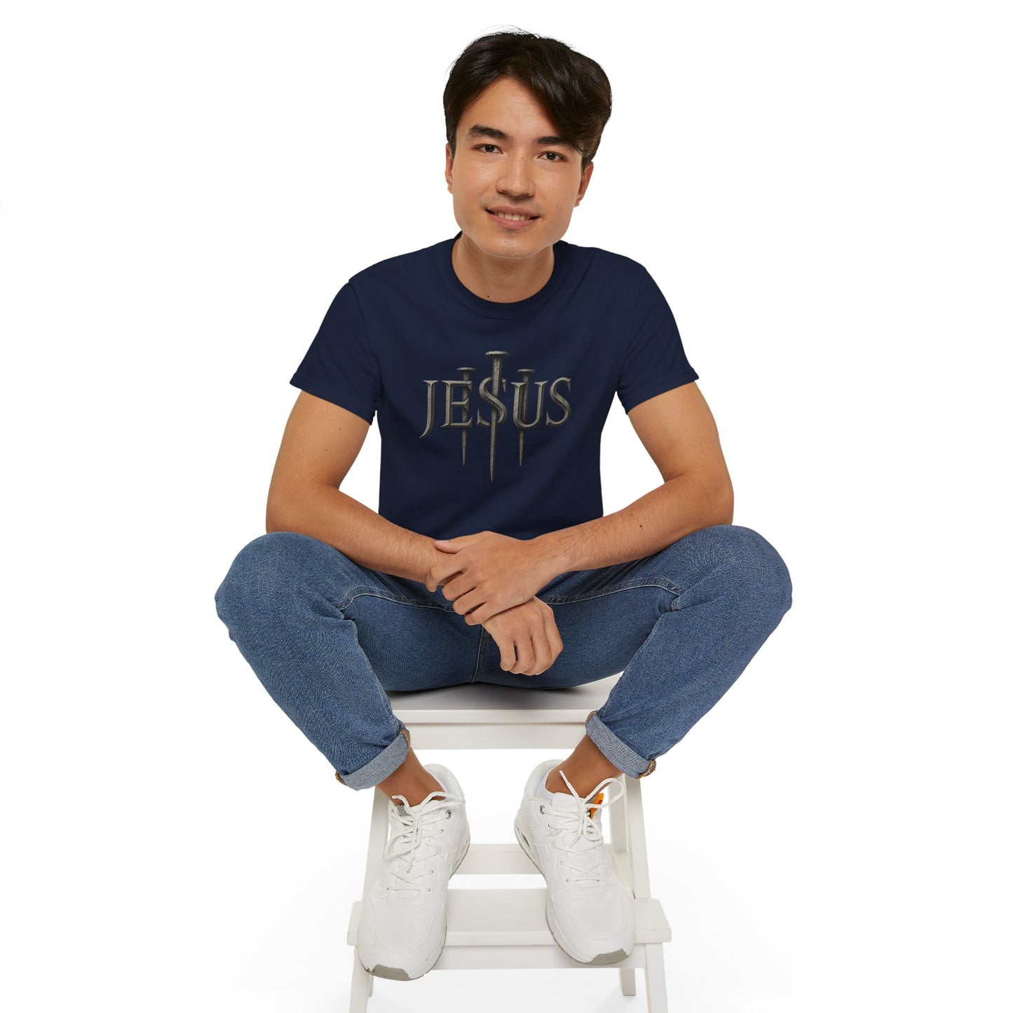 "JESUS" T-Shirt – Nails of Redemption Edition