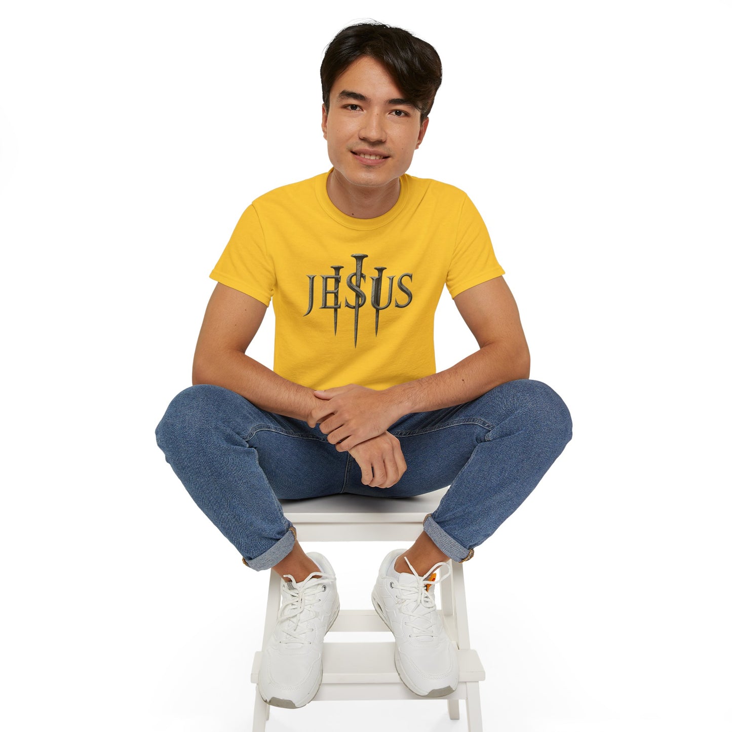 "JESUS" T-Shirt – Nails of Redemption Edition