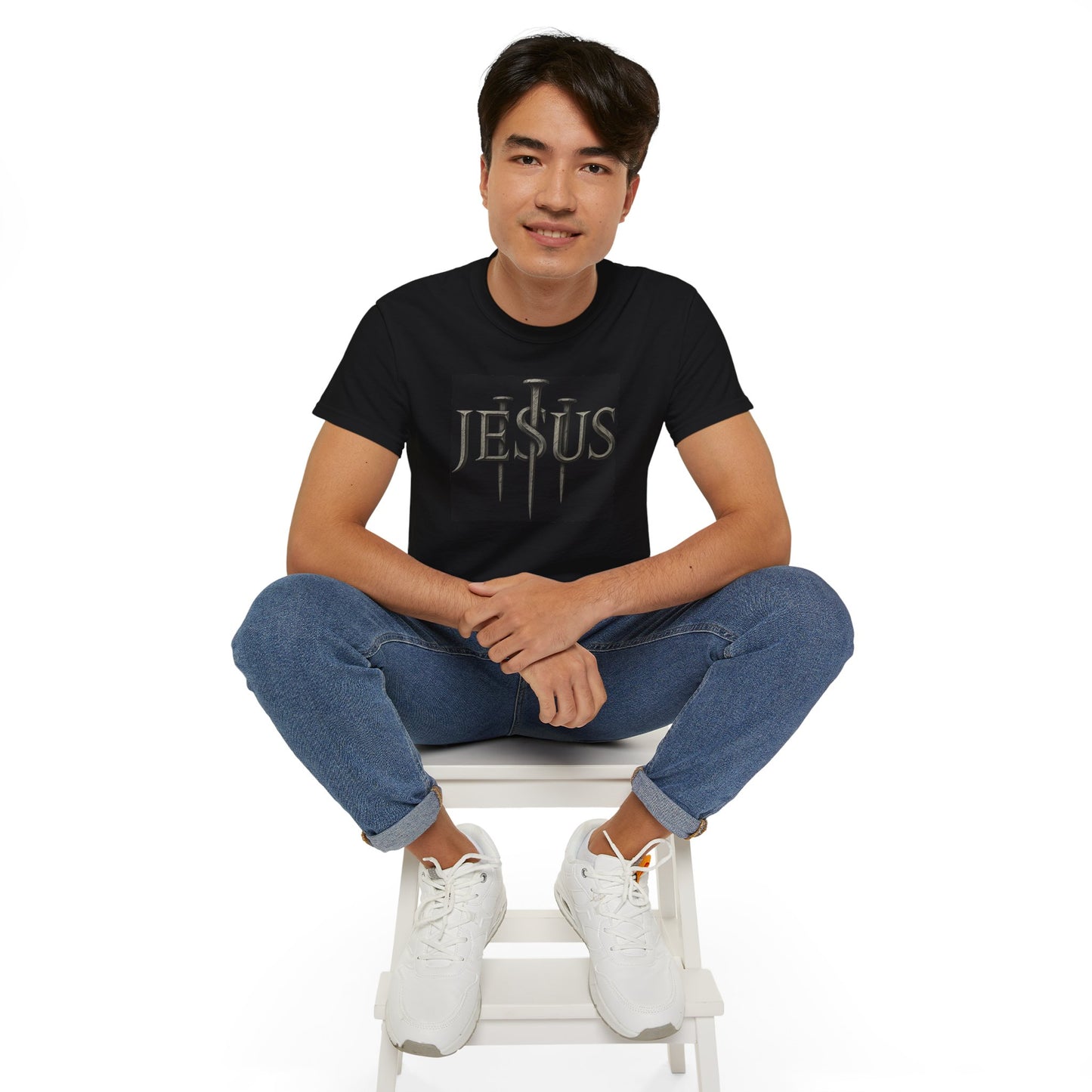 "JESUS" T-Shirt – Nails of Redemption Edition