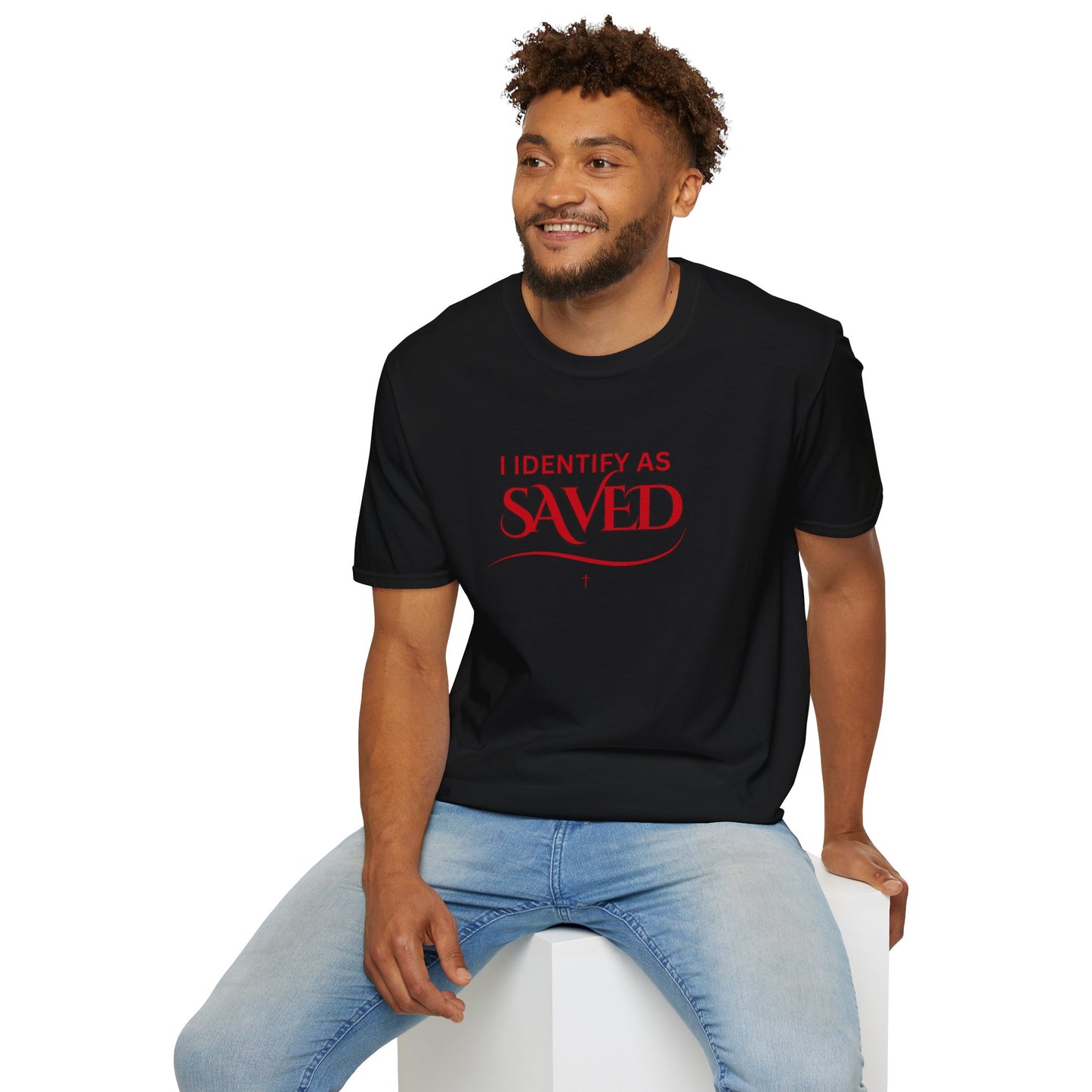 I Identify as Saved Unisex Tee
