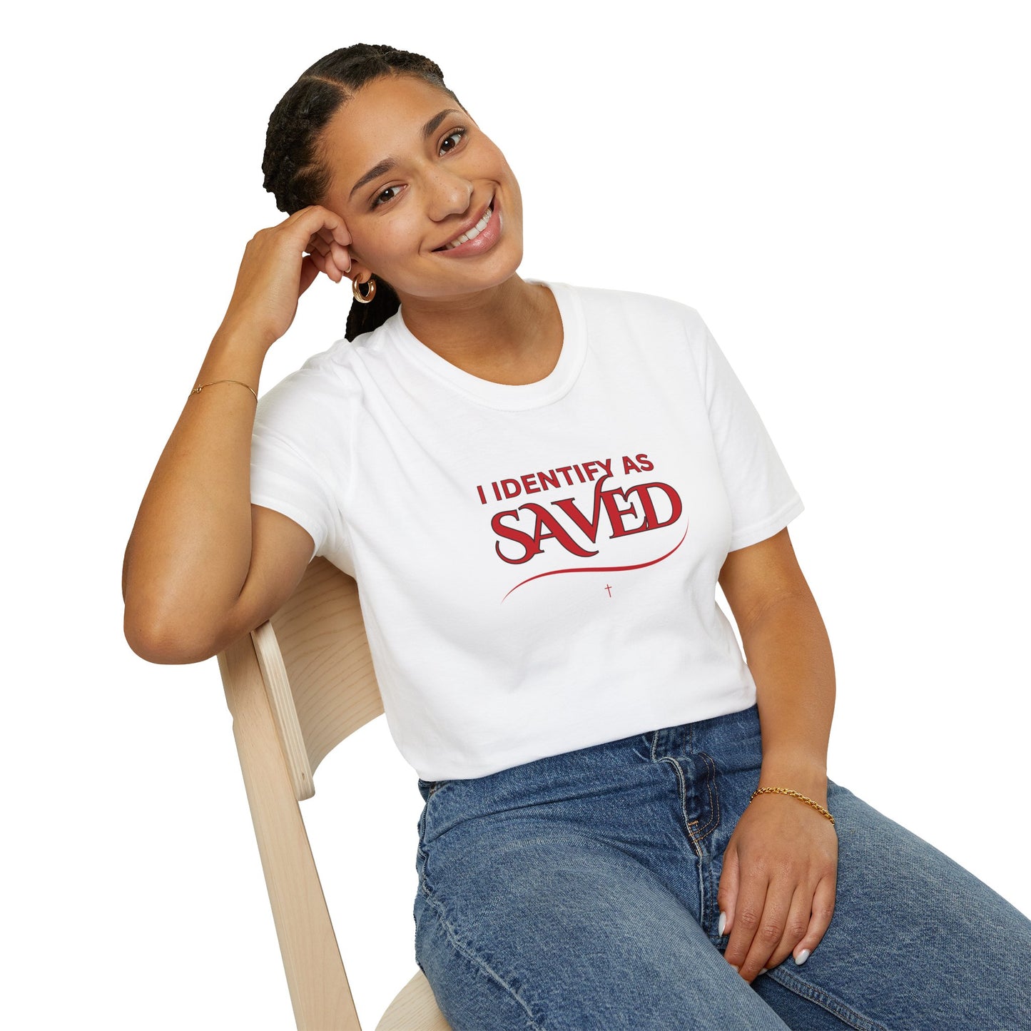 I Identify as Saved Unisex Tee