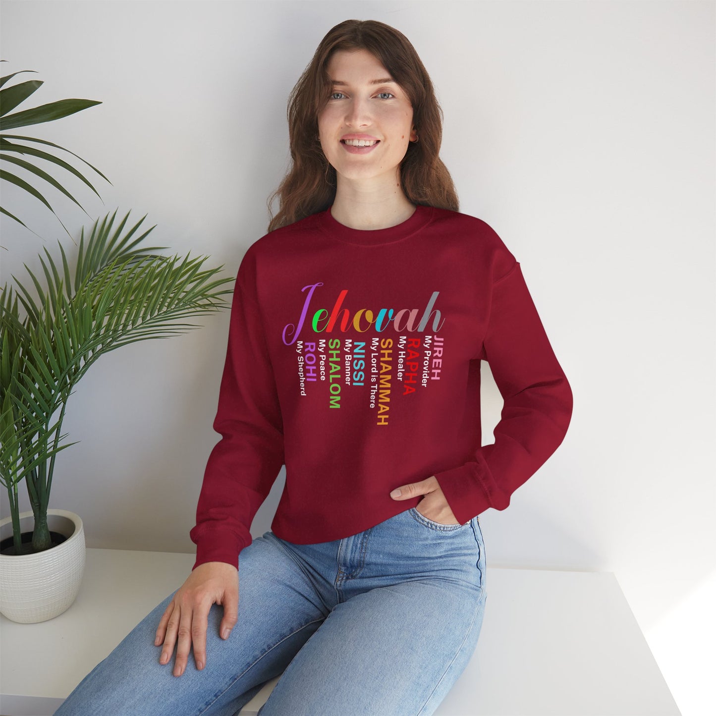 Jehovah - Unisex Crewneck Sweatshirt