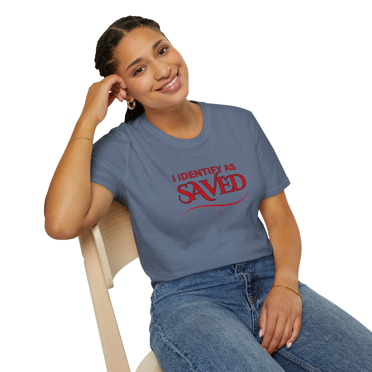I Identify as Saved Unisex Tee