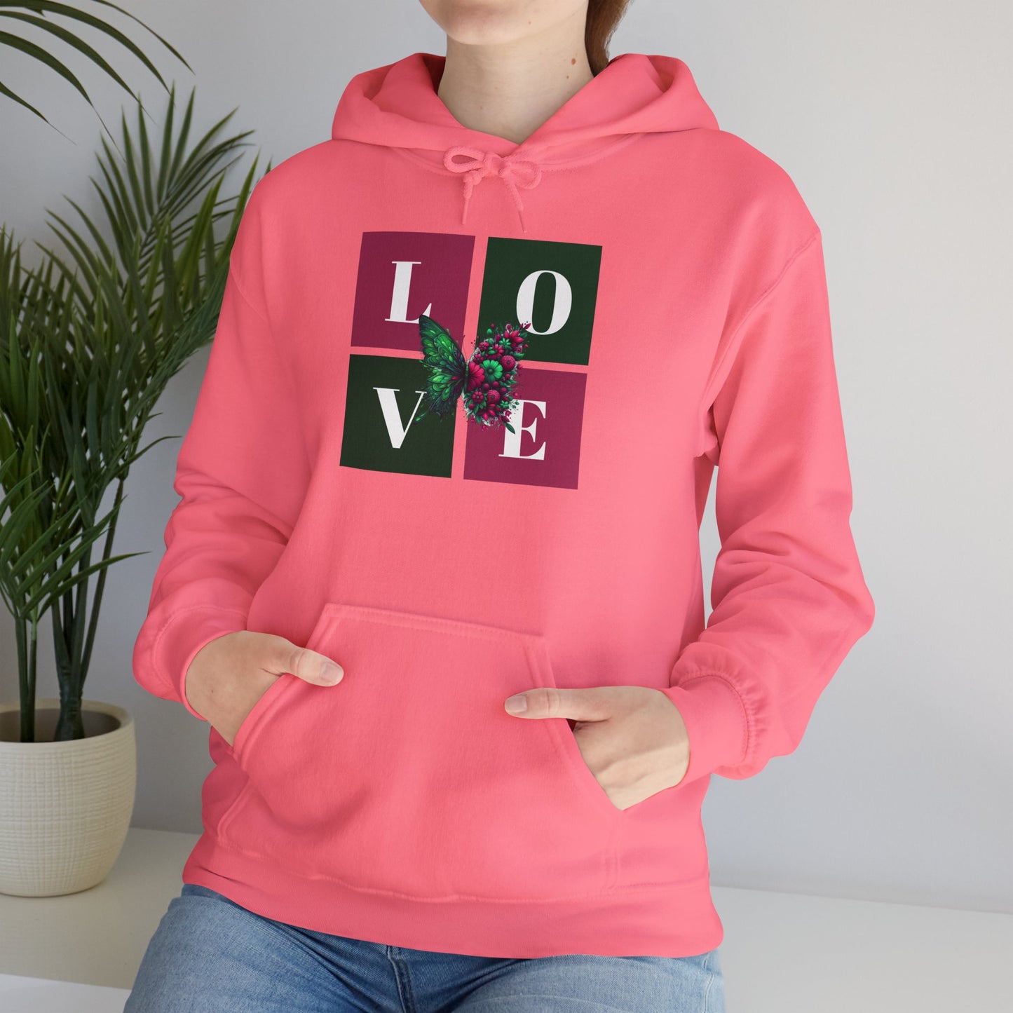 LOVE design Unisex Hoodie