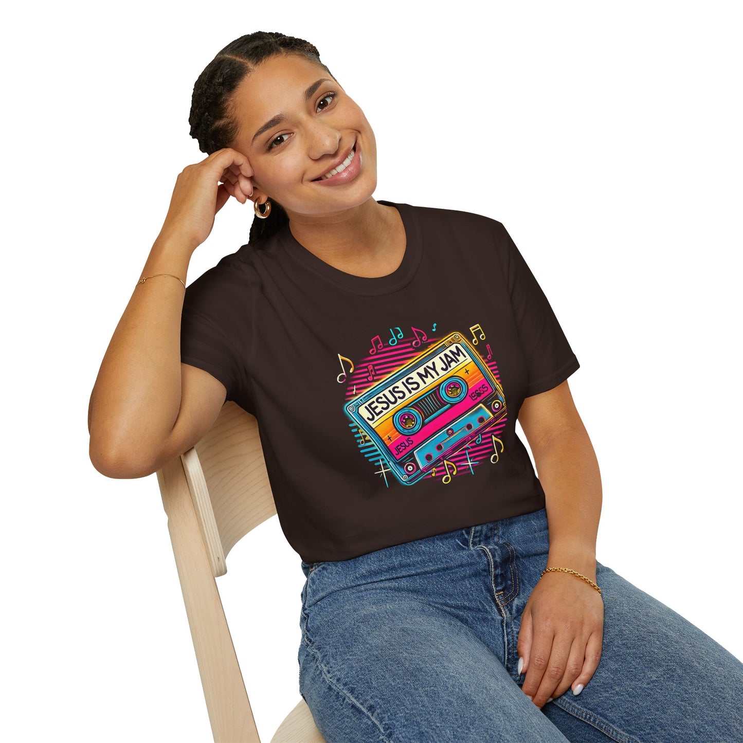 Retro 'Jesus is my Jam' Unisex Tee