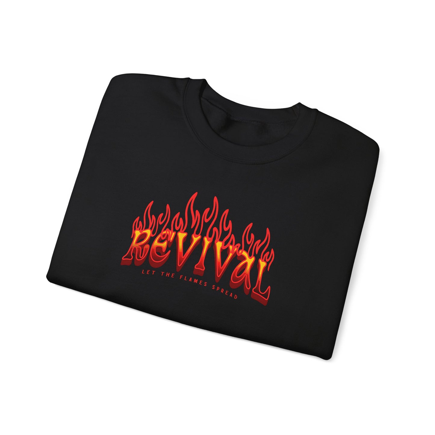 Flames of Revival Unisex Crewneck Sweatshirt