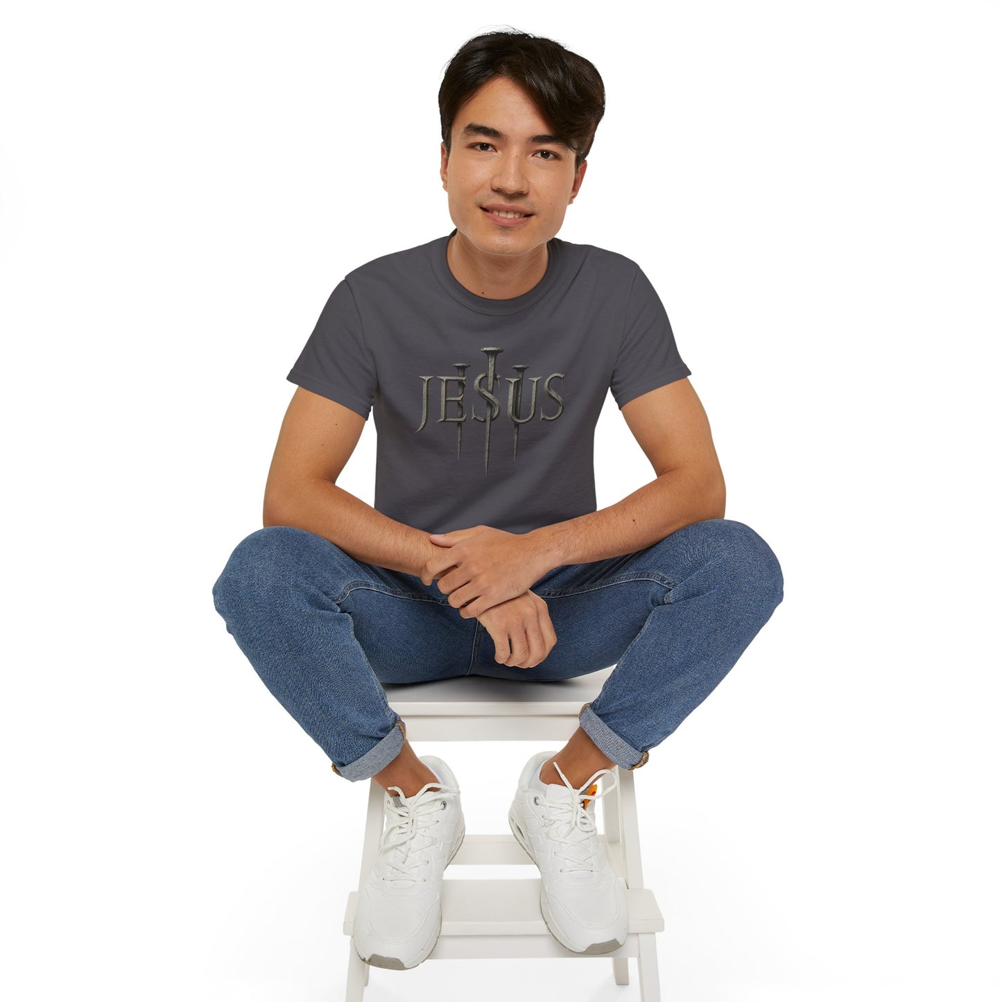 "JESUS" T-Shirt – Nails of Redemption Edition