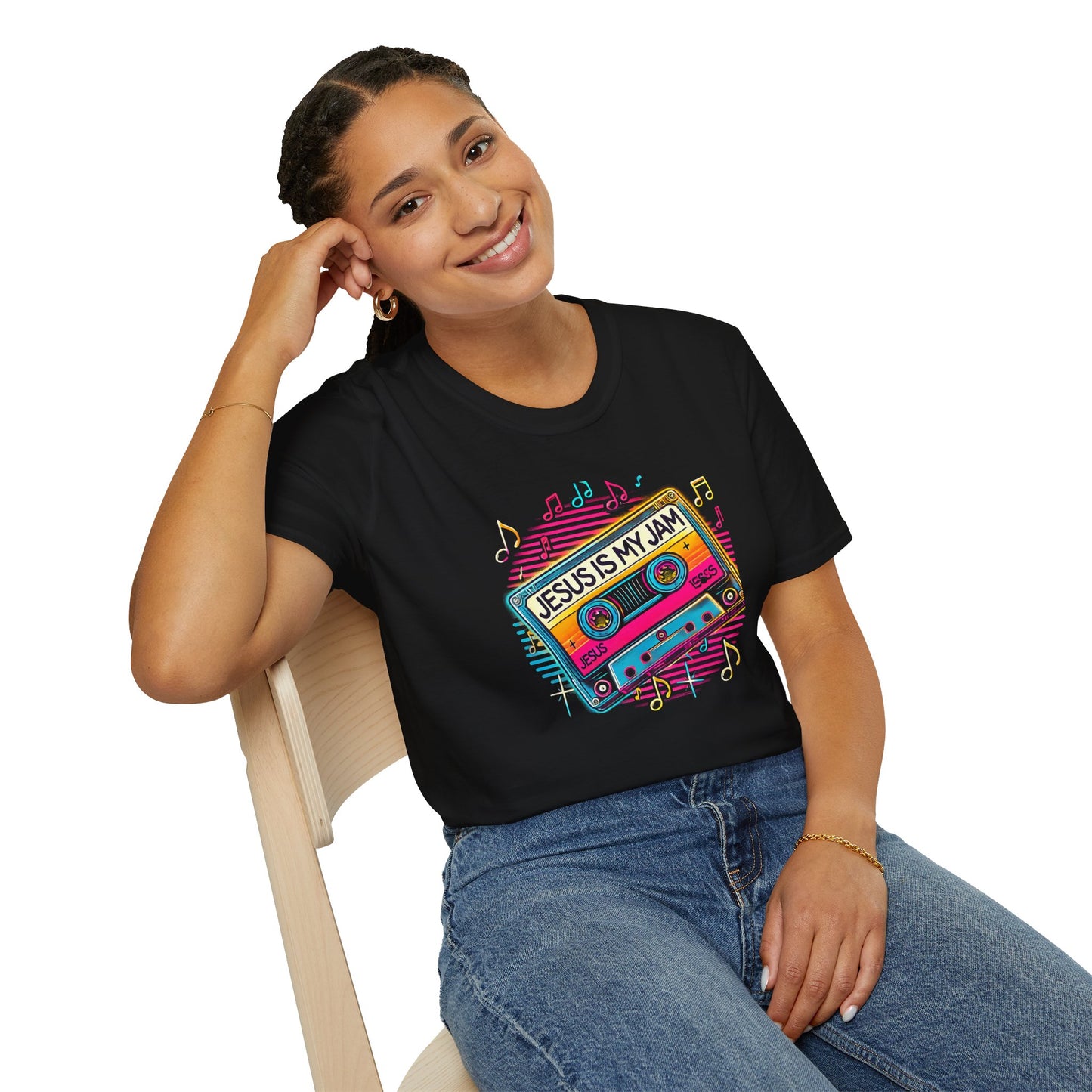 Retro 'Jesus is my Jam' Unisex Tee