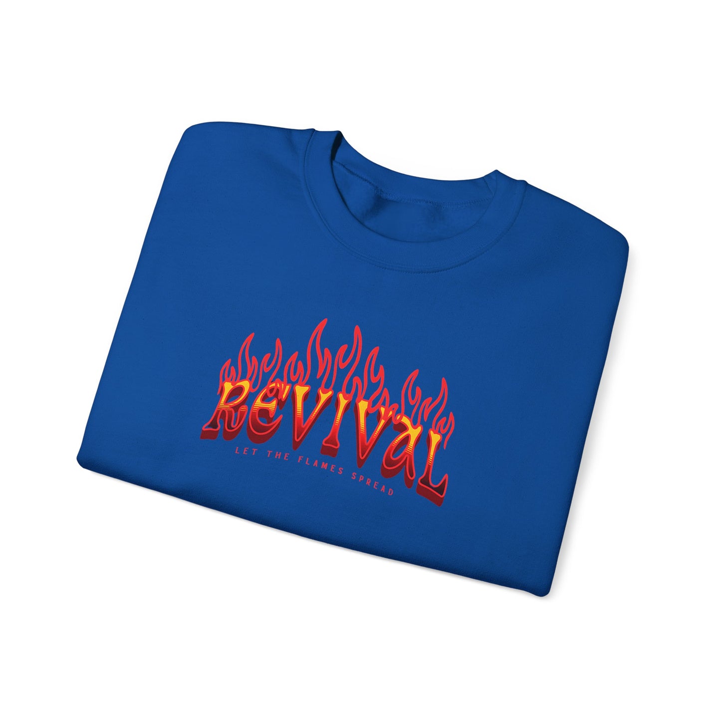 Flames of Revival Unisex Crewneck Sweatshirt