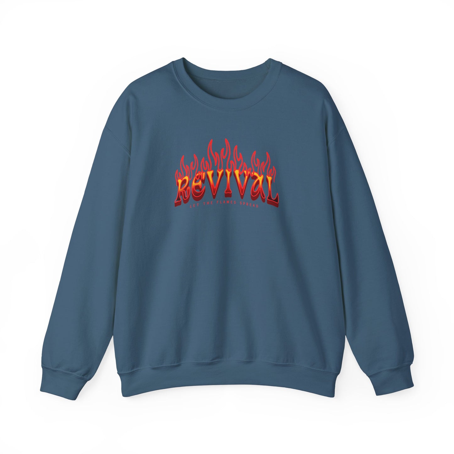 Flames of Revival Unisex Crewneck Sweatshirt
