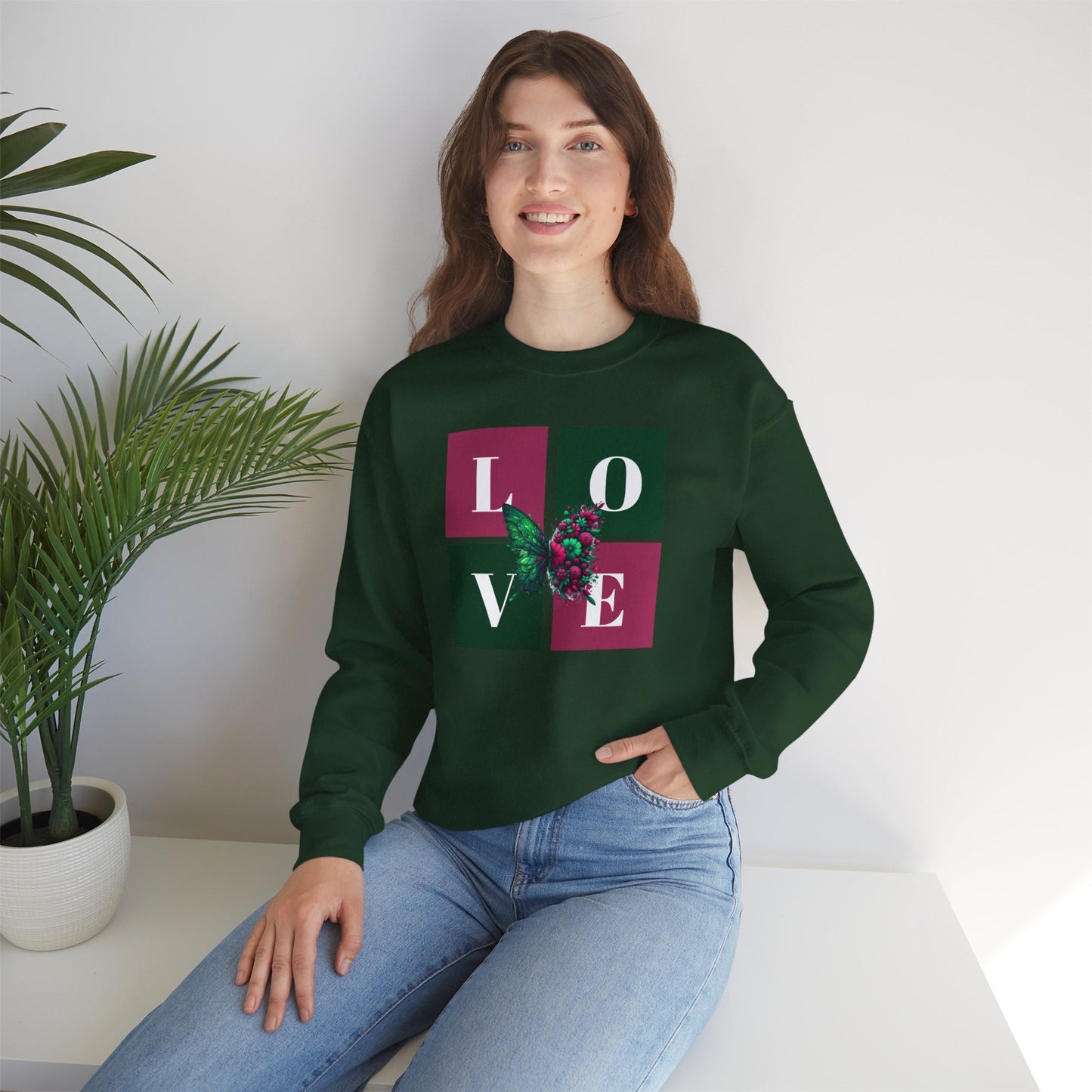LOVED Unisex Crewneck Sweatshirt