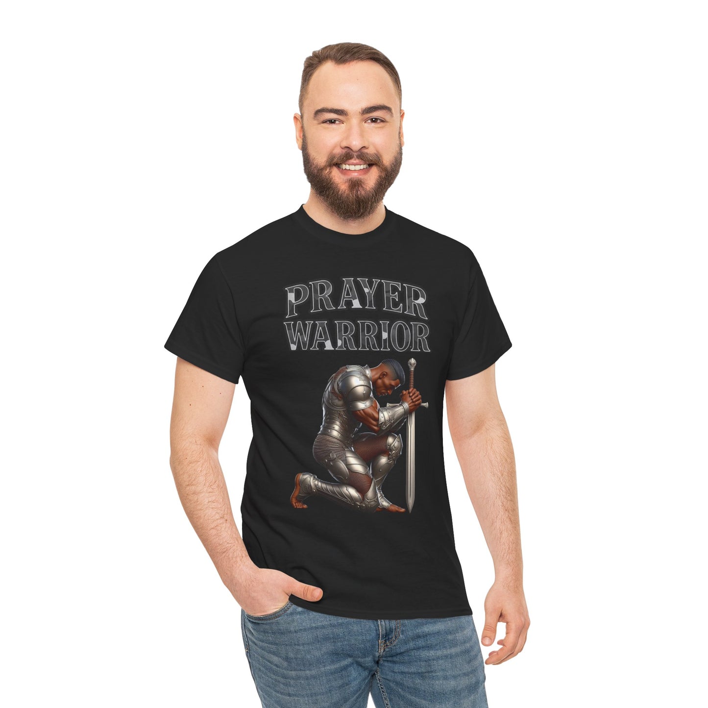 Prayer Warrior - Unisex Heavy Cotton Tee