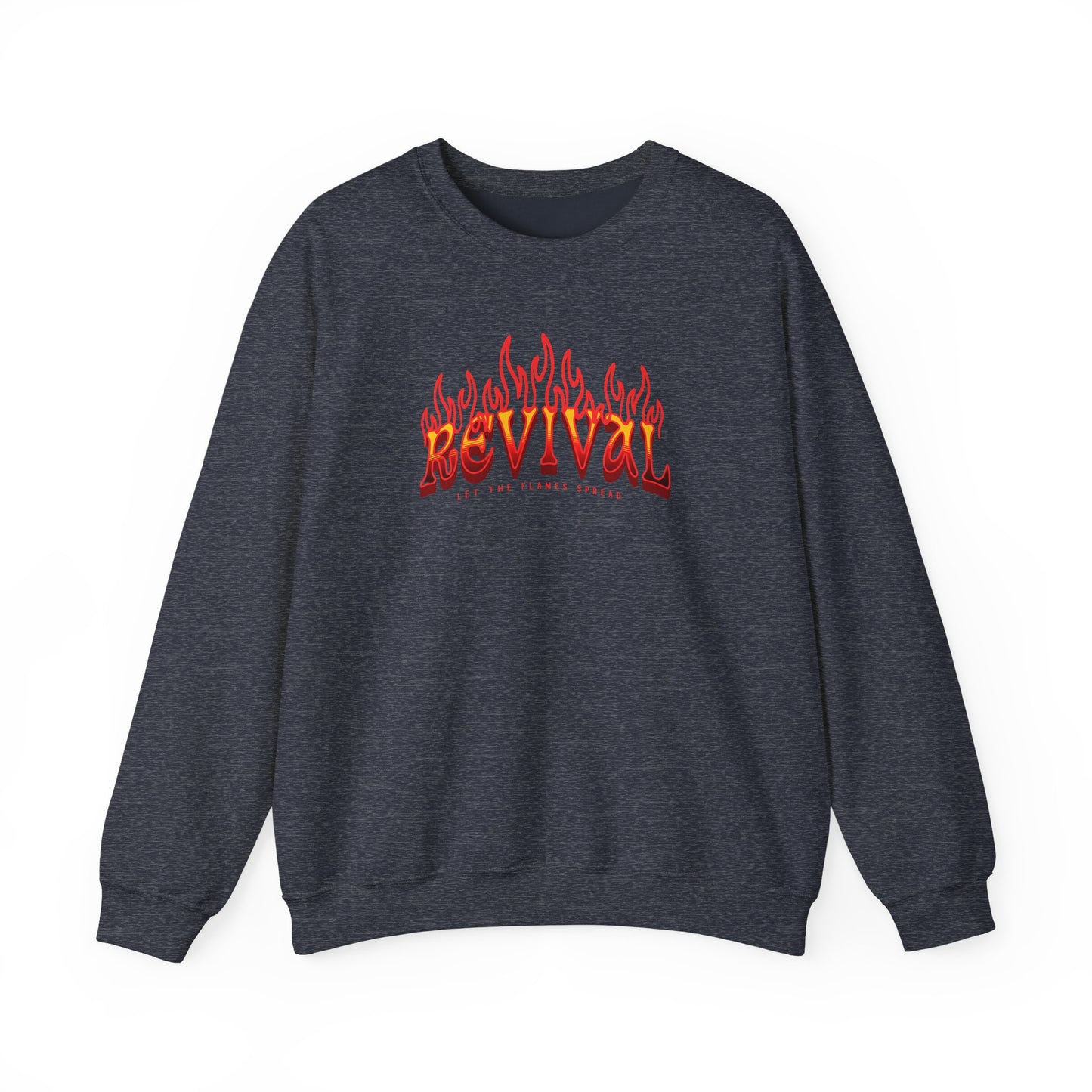 Flames of Revival Unisex Crewneck Sweatshirt