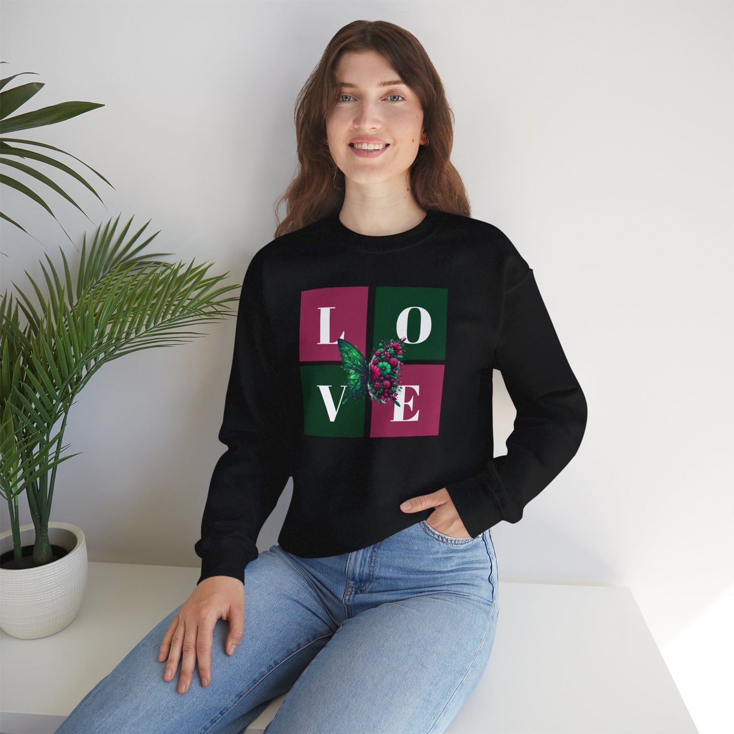 LOVED Unisex Crewneck Sweatshirt