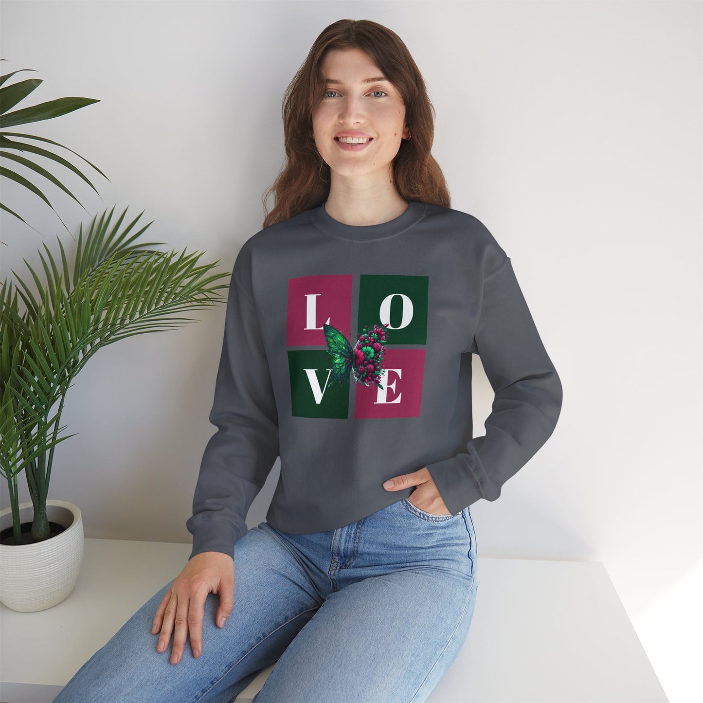 LOVED Unisex Crewneck Sweatshirt