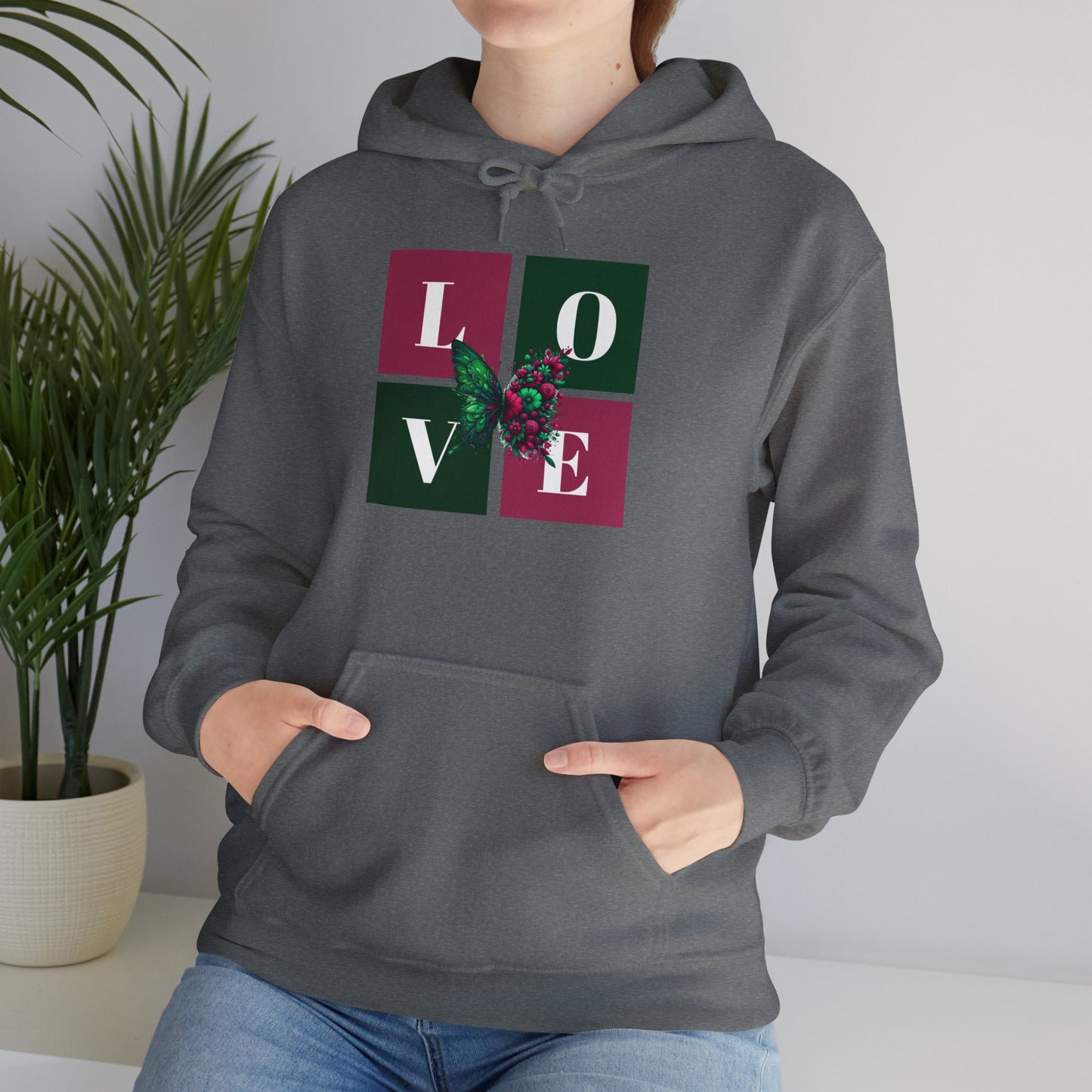LOVE design Unisex Hoodie