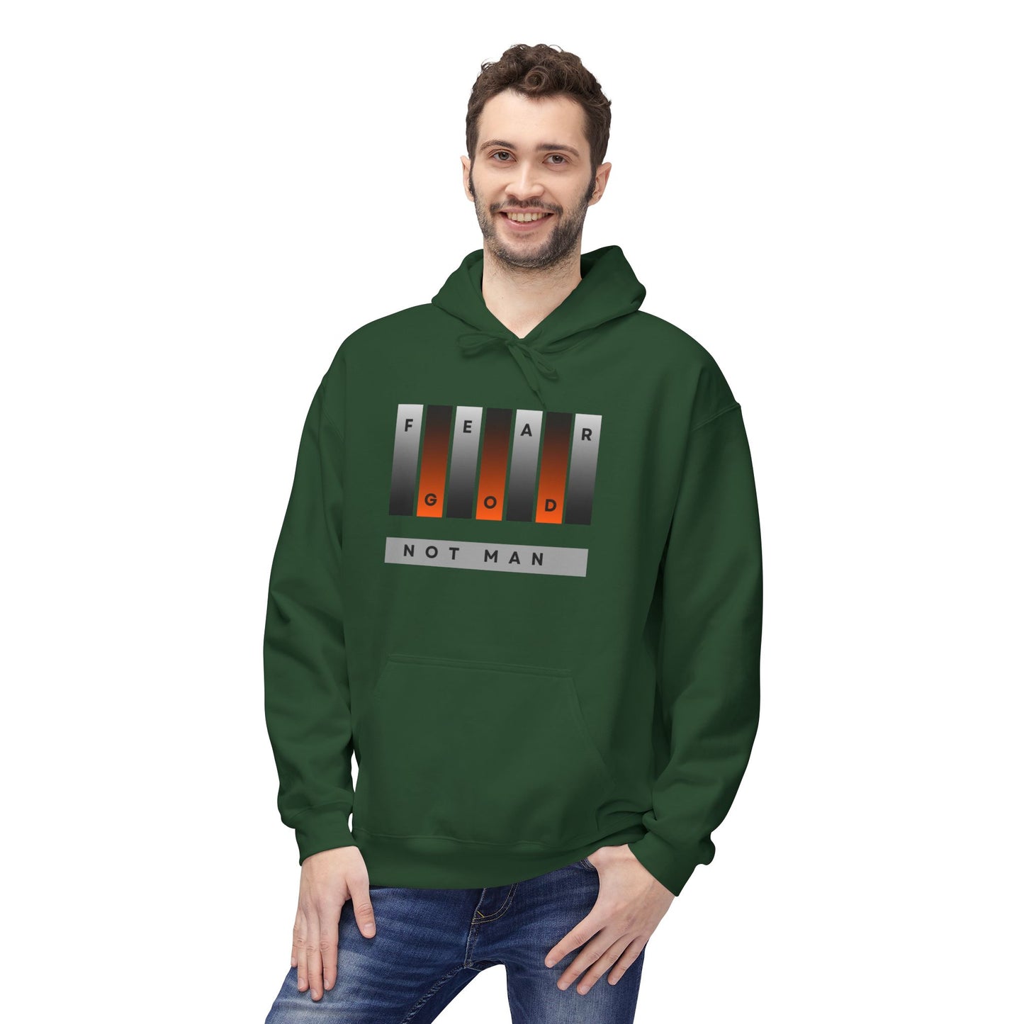 Fear God, Not Man - Unisex Outdoor Hoodie