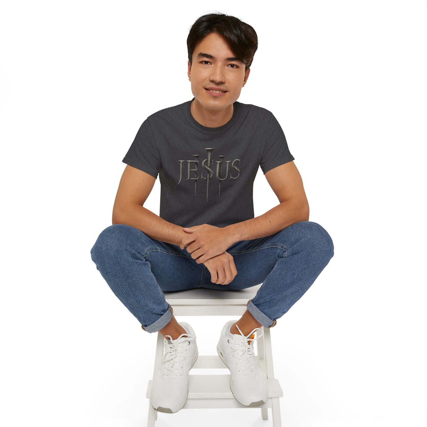 "JESUS" T-Shirt – Nails of Redemption Edition