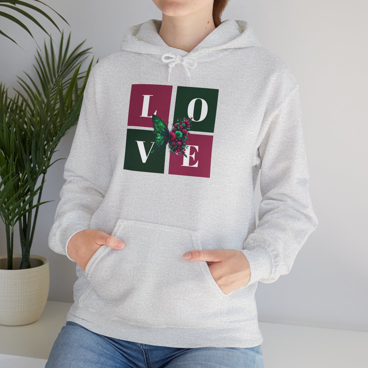 LOVE design Unisex Hoodie
