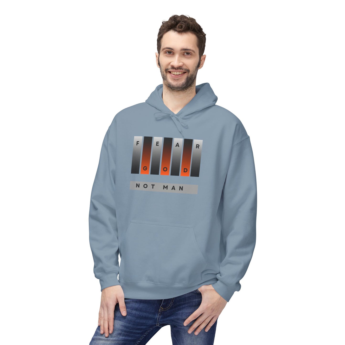 Fear God, Not Man - Unisex Outdoor Hoodie