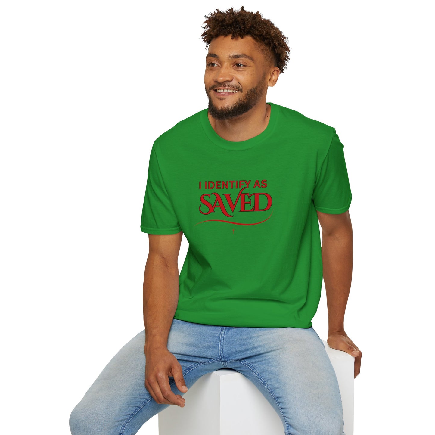 I Identify as Saved Unisex Tee
