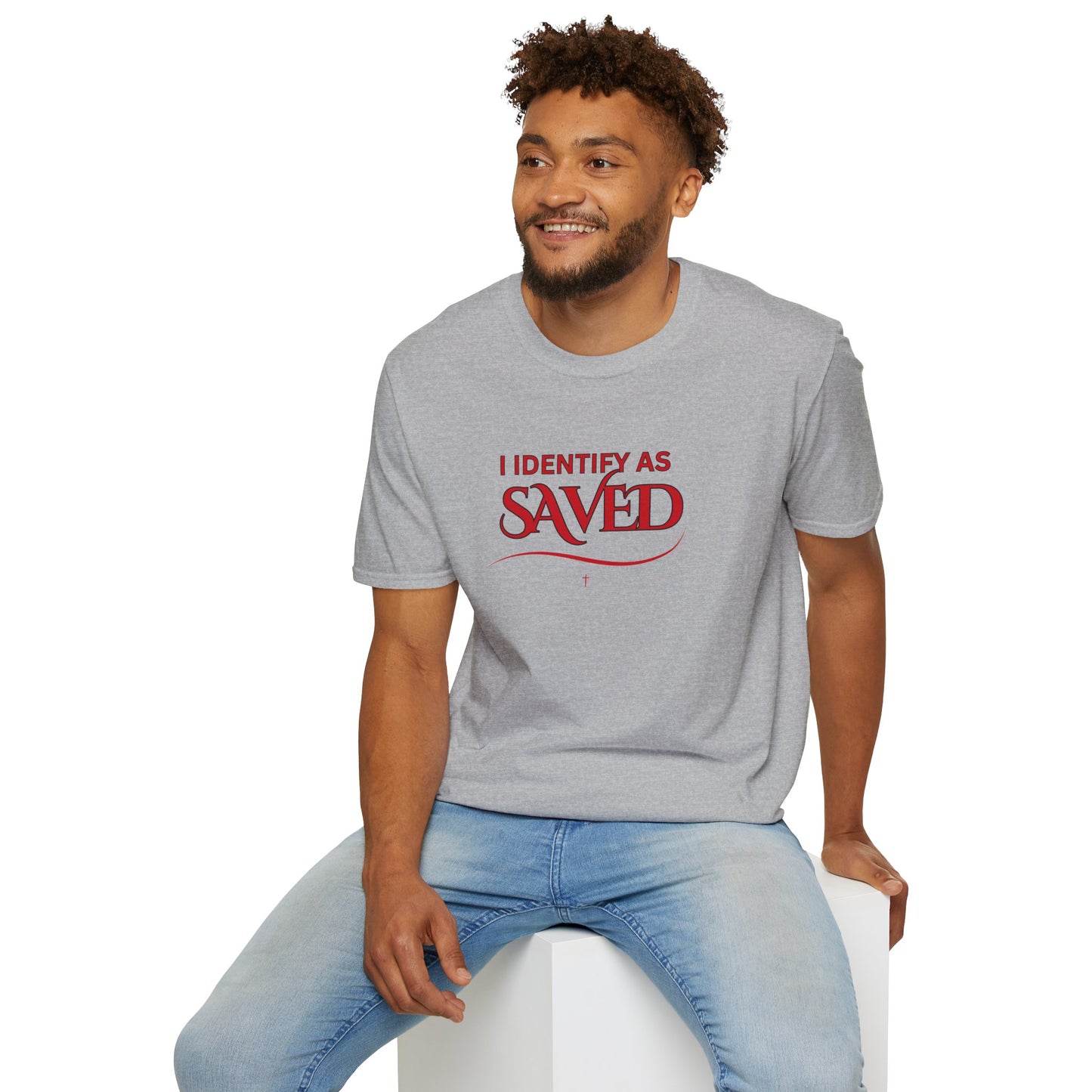 I Identify as Saved Unisex Tee