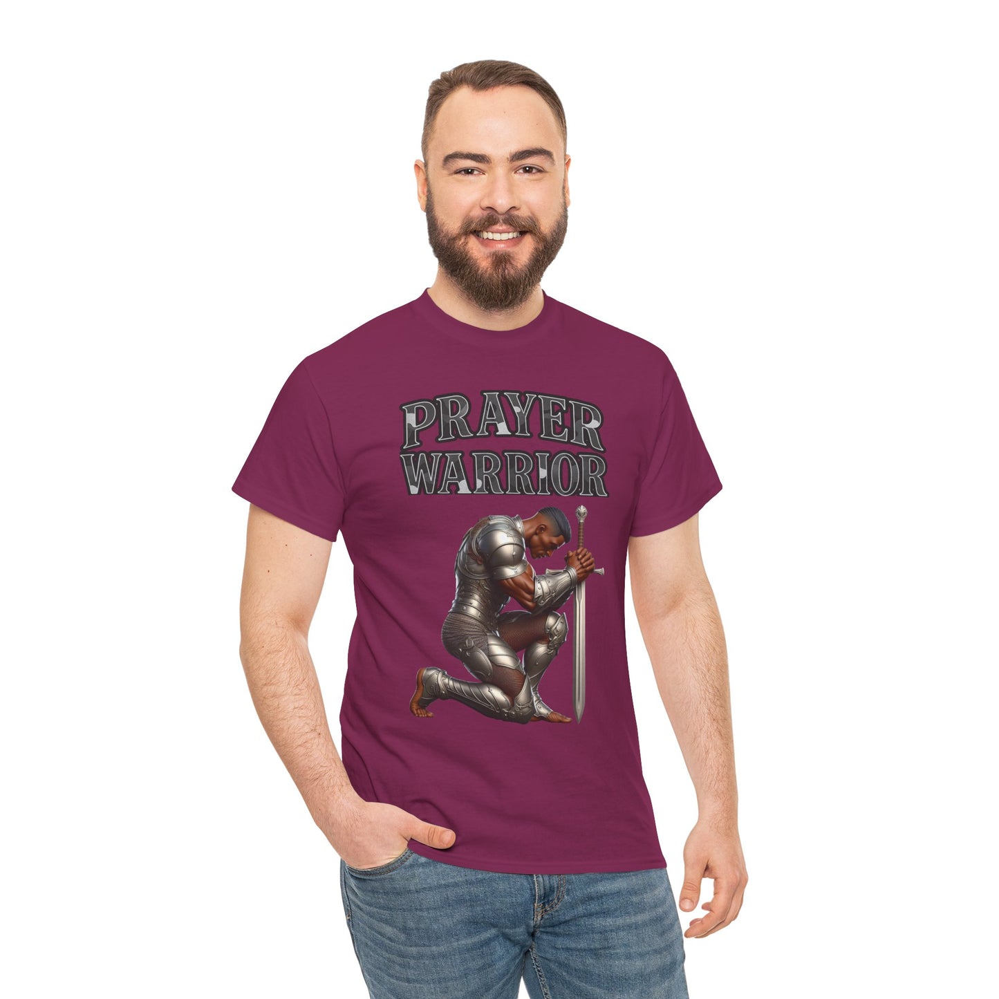 Prayer Warrior - Unisex Heavy Cotton Tee