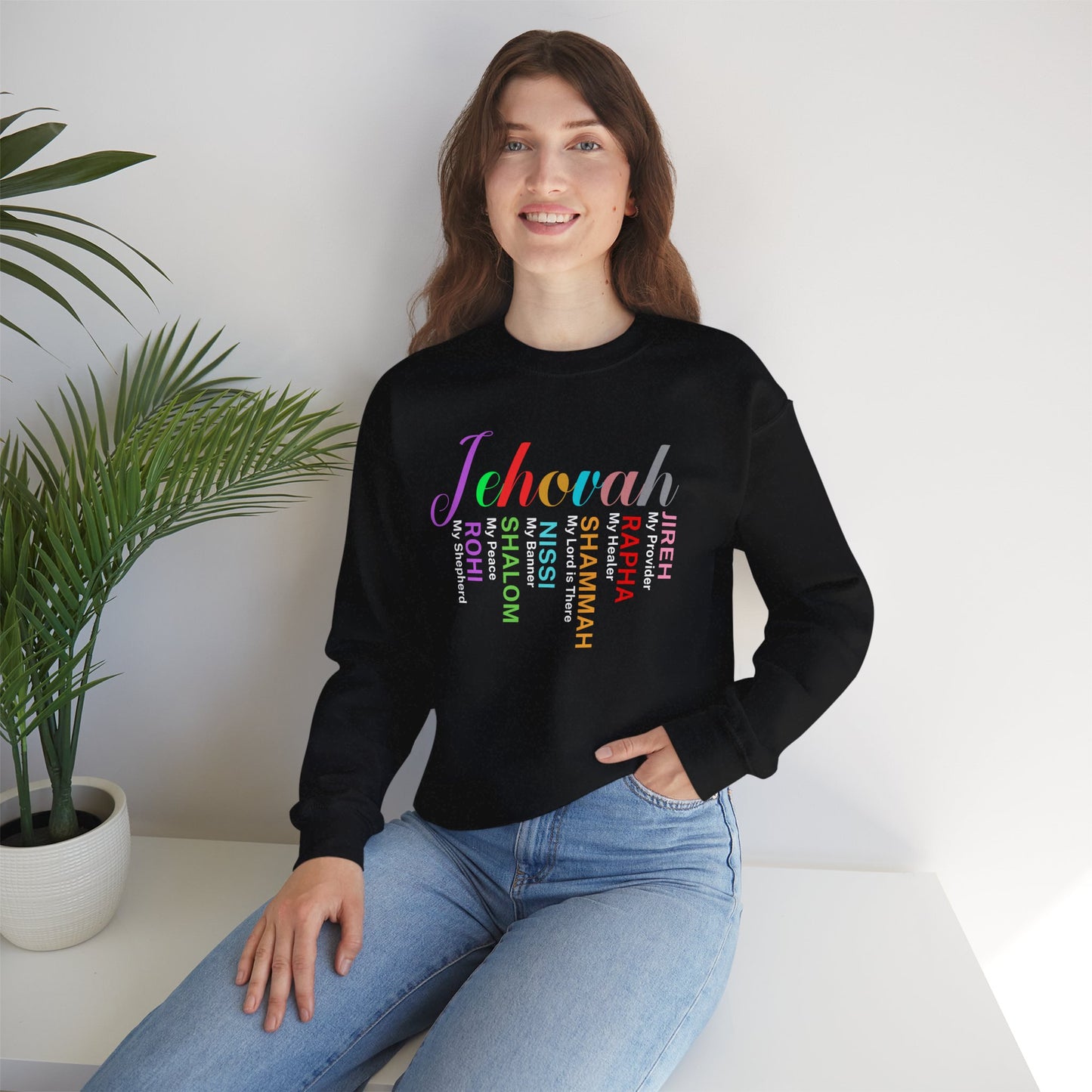 Jehovah - Unisex Crewneck Sweatshirt