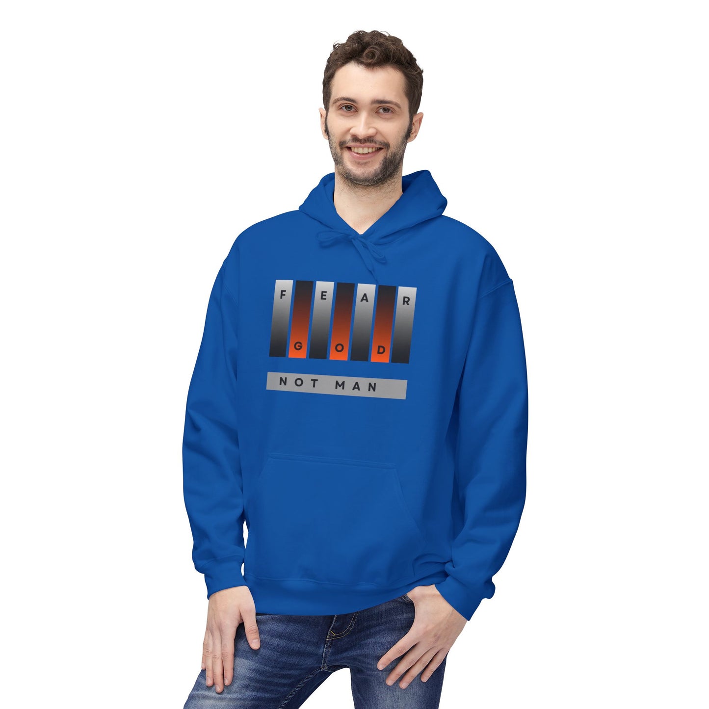 Fear God, Not Man - Unisex Outdoor Hoodie