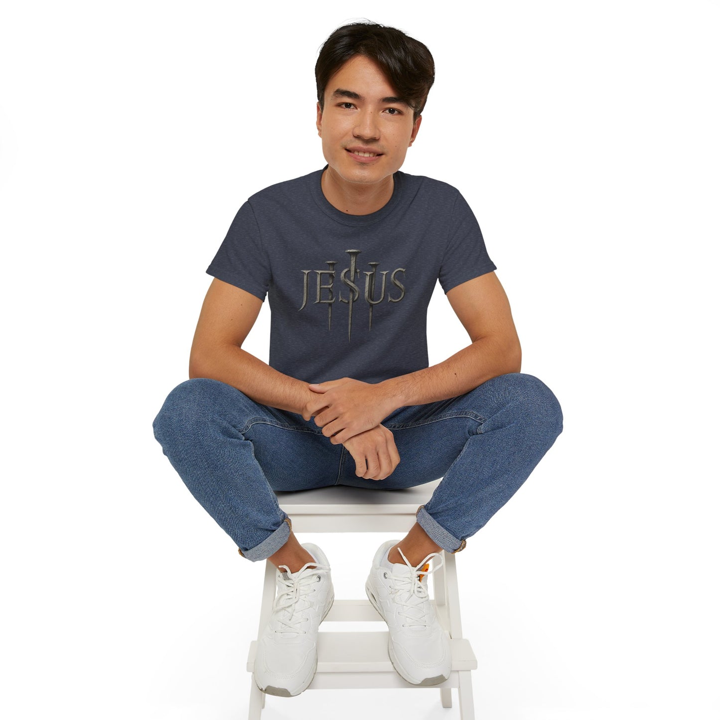 "JESUS" T-Shirt – Nails of Redemption Edition