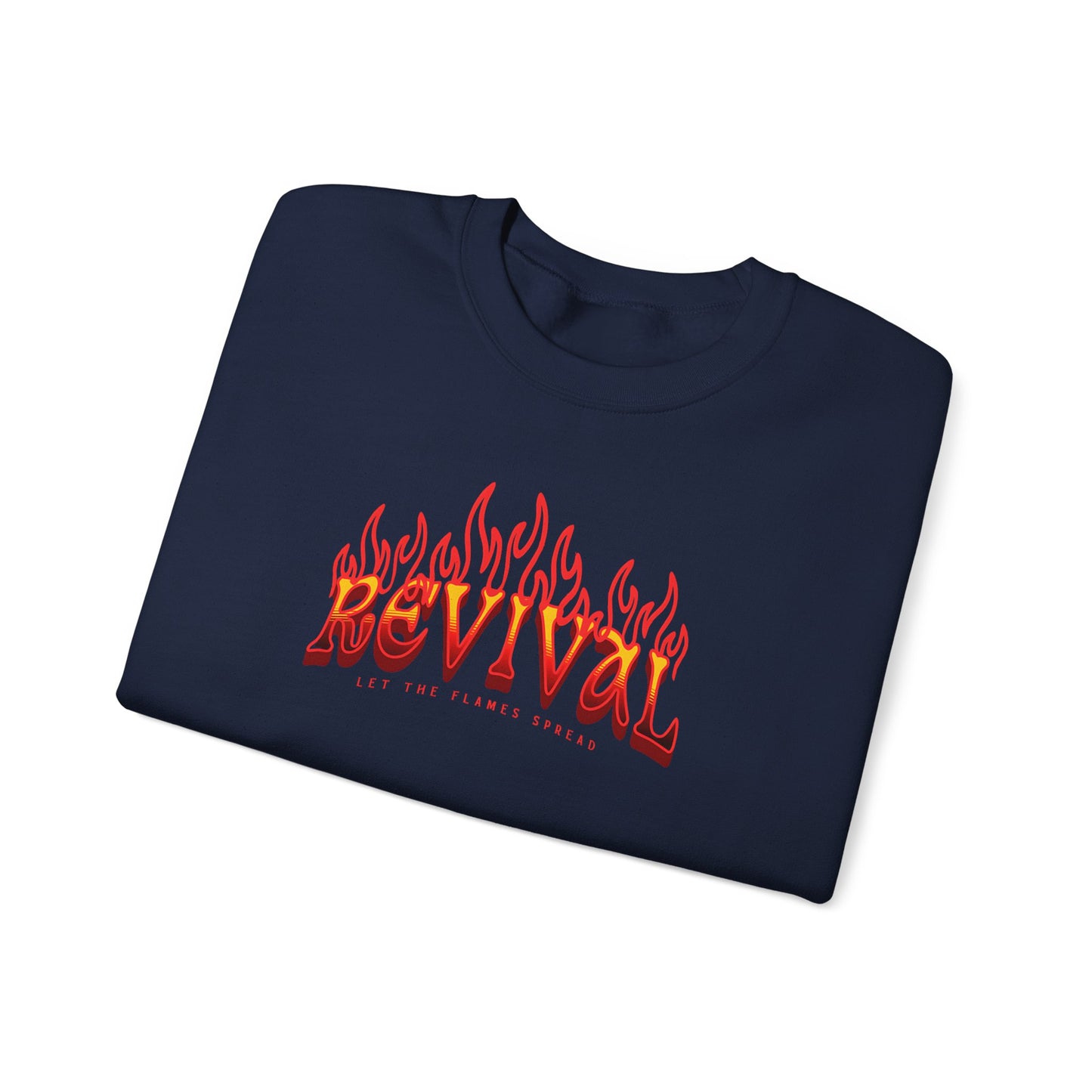 Flames of Revival Unisex Crewneck Sweatshirt