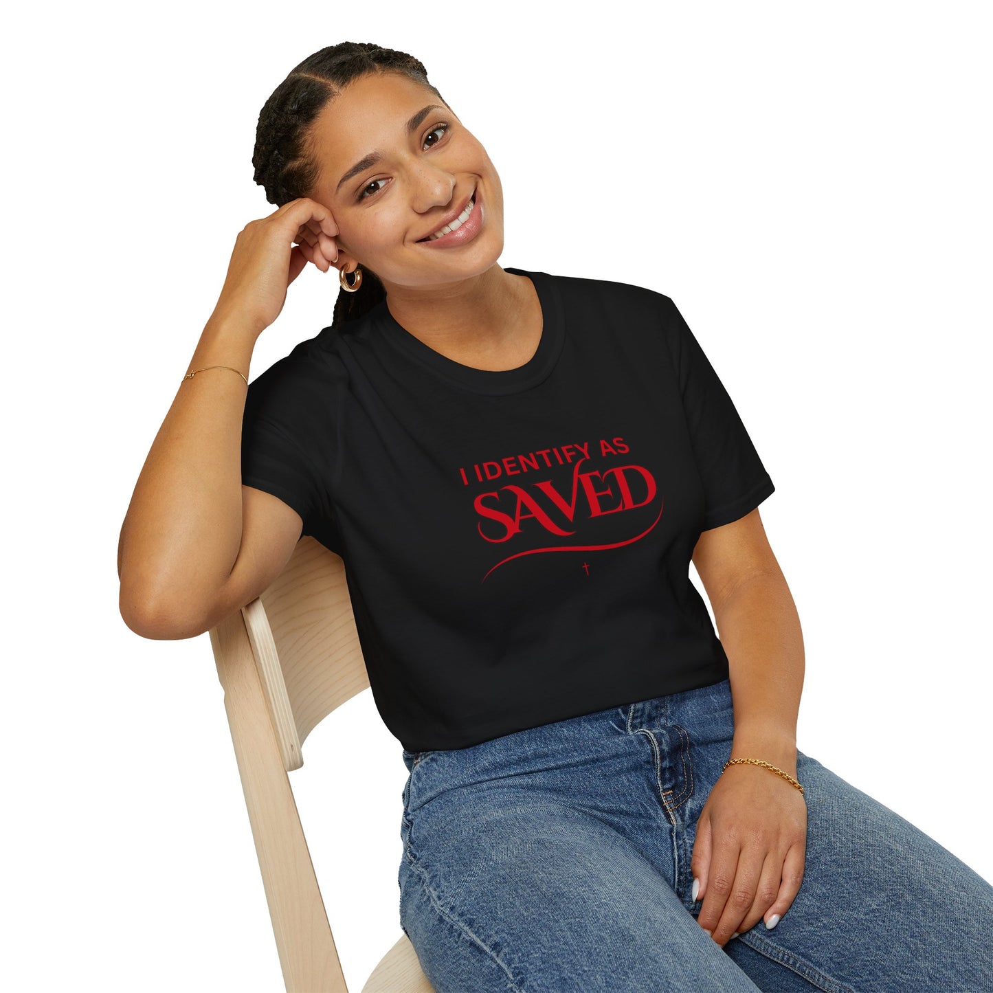 I Identify as Saved Unisex Tee