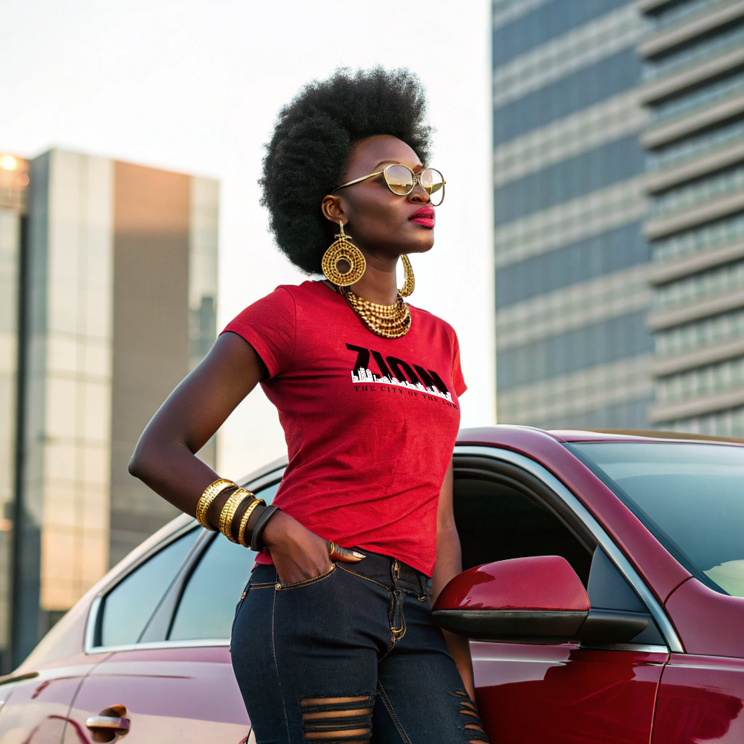 Zion - the City of The Lord Unisex Crew Tee