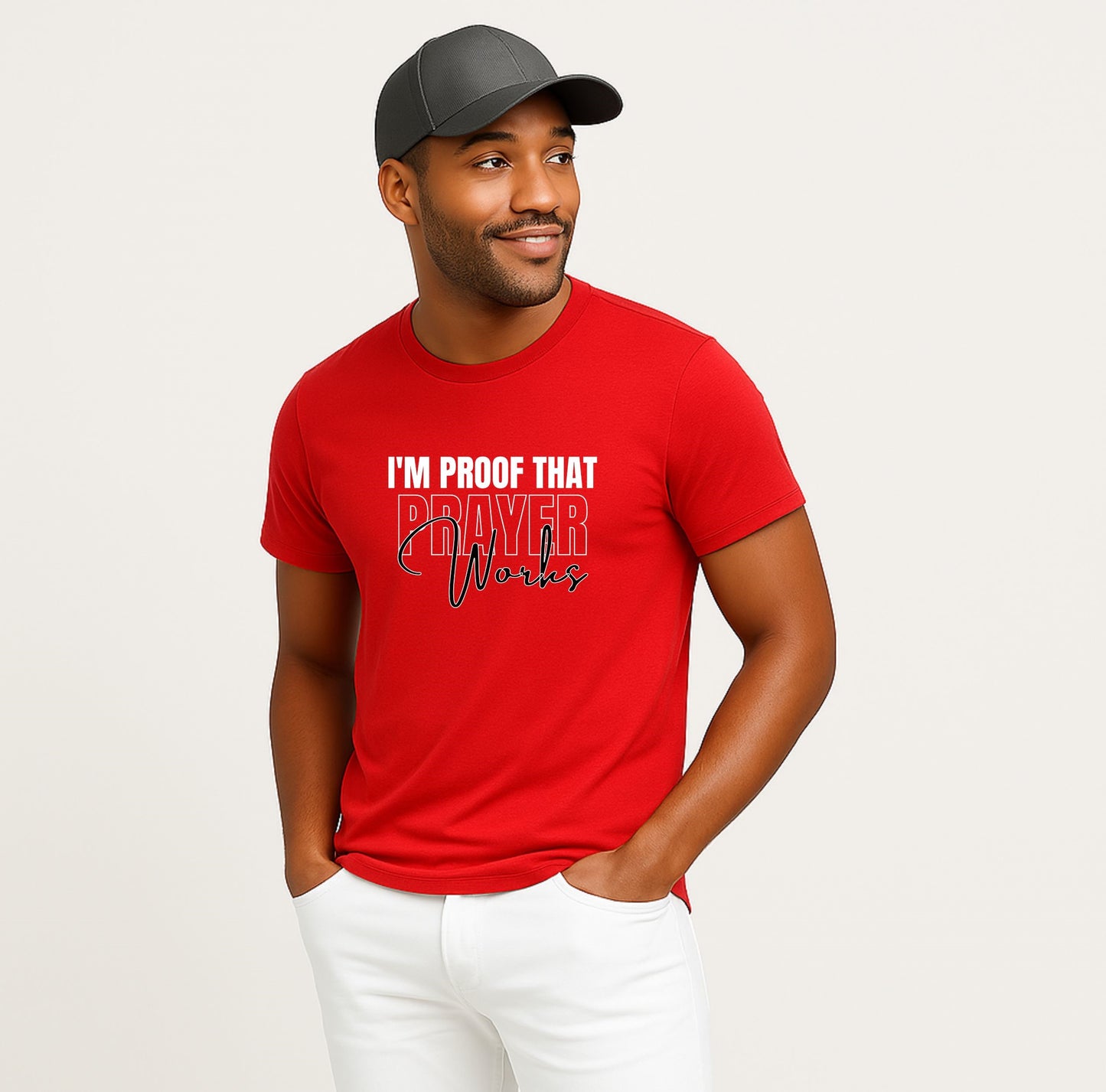 I'm Proof That Prayer Works - Unisex Tee