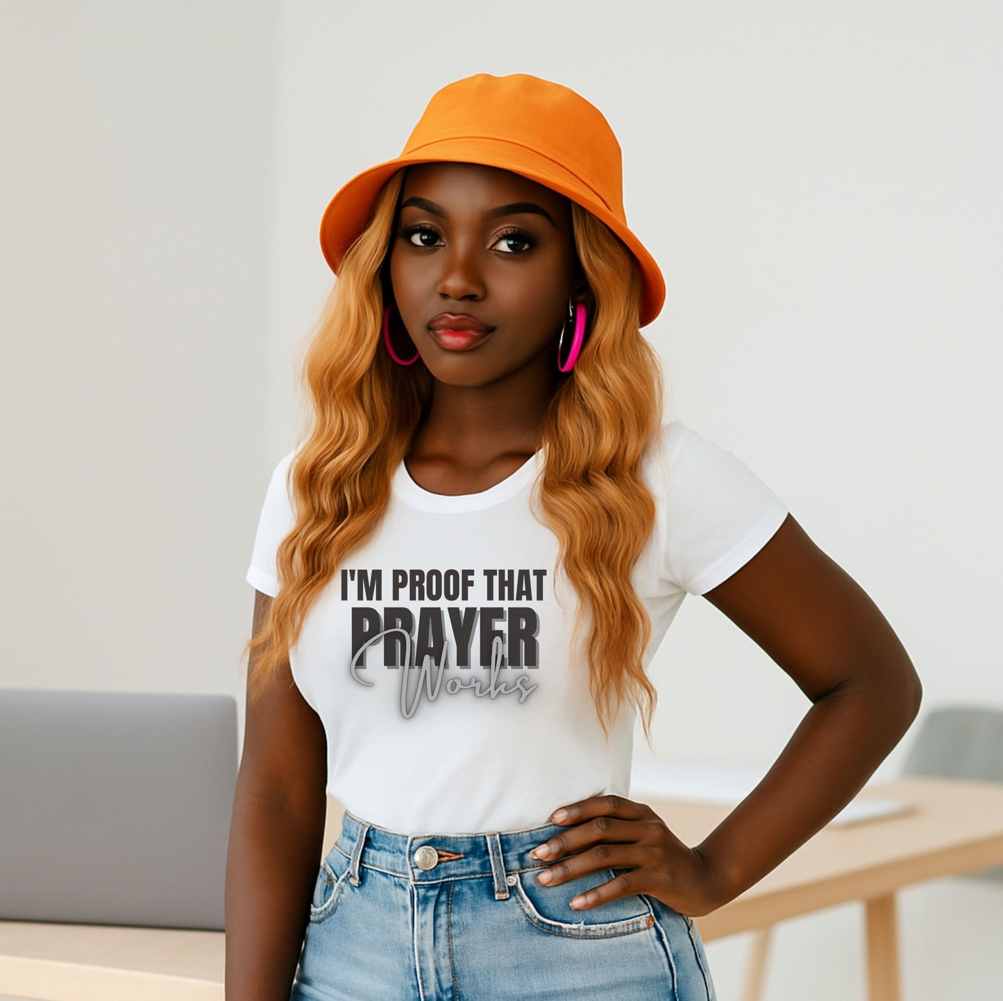 I'm Proof That Prayer Works - Unisex Tee