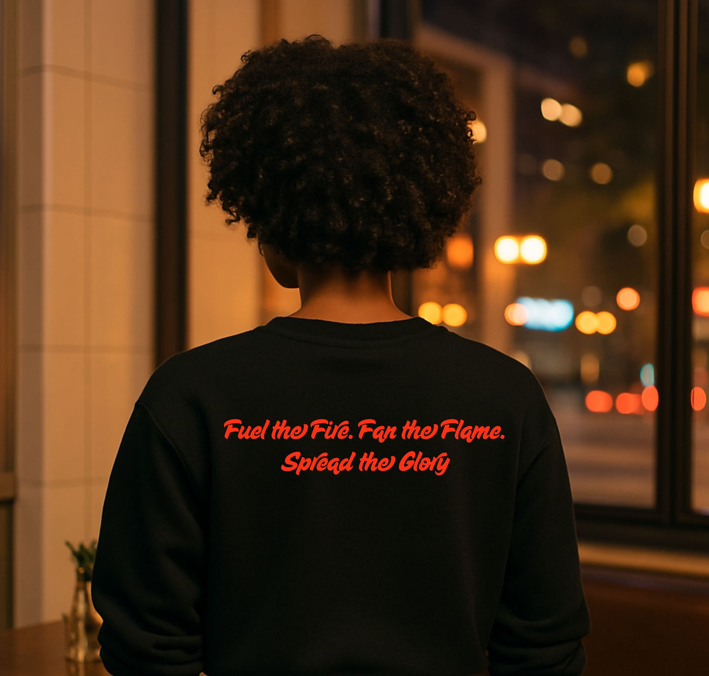 Flames of Revival Unisex Crewneck Sweatshirt