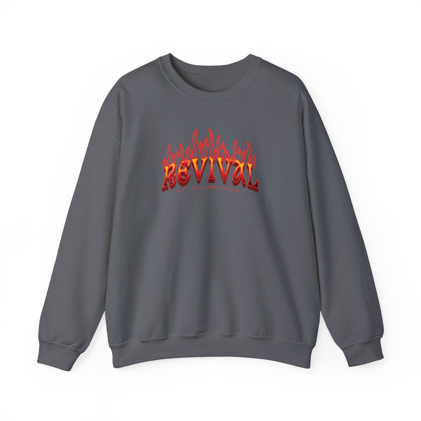 Flames of Revival Unisex Crewneck Sweatshirt