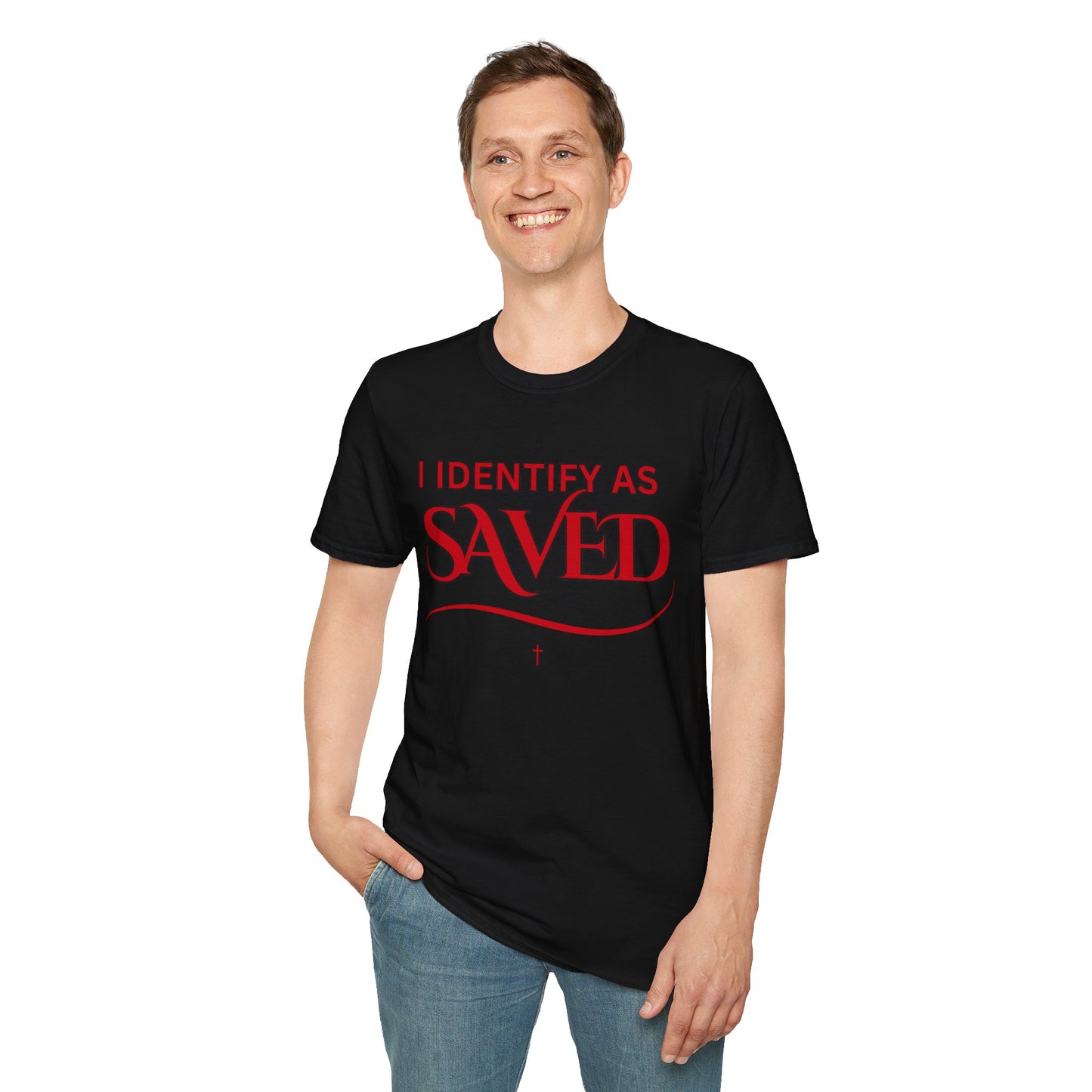 I Identify as Saved Unisex Tee