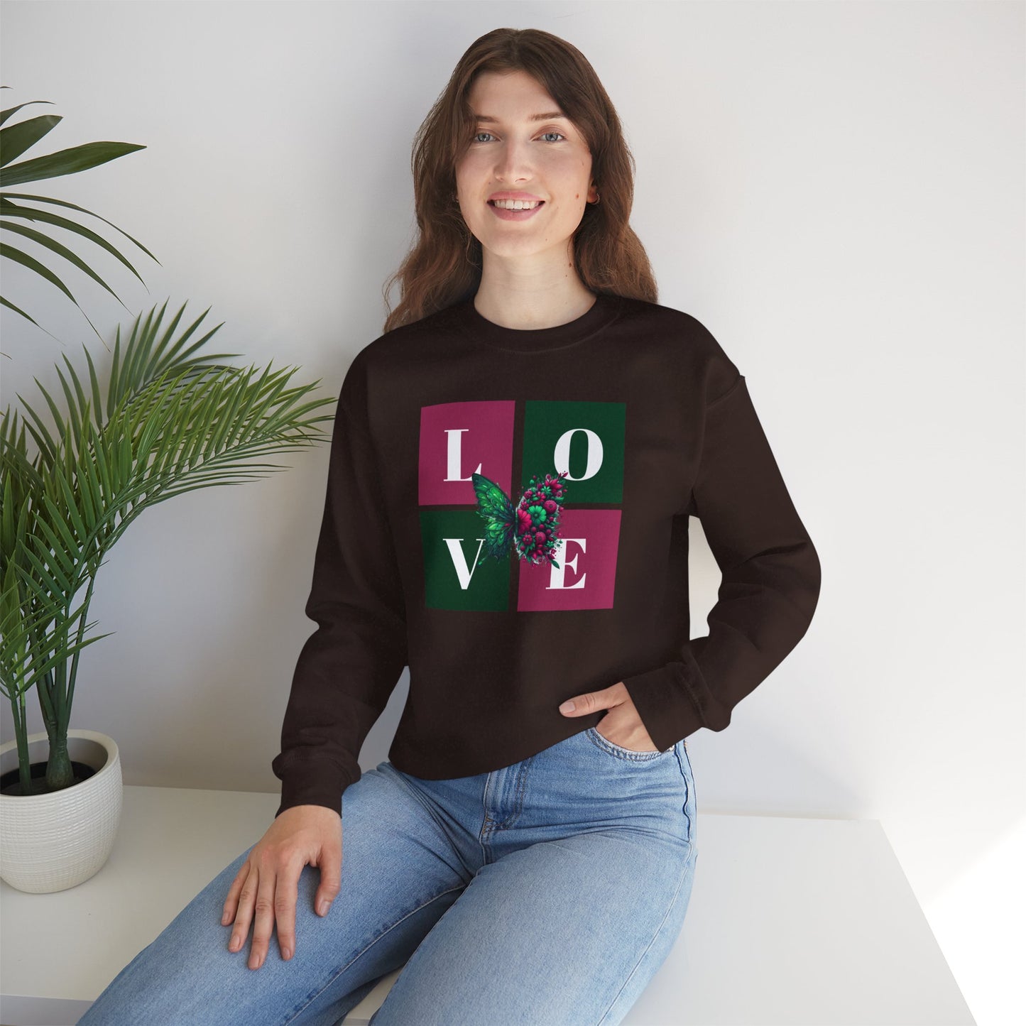 LOVED Unisex Crewneck Sweatshirt
