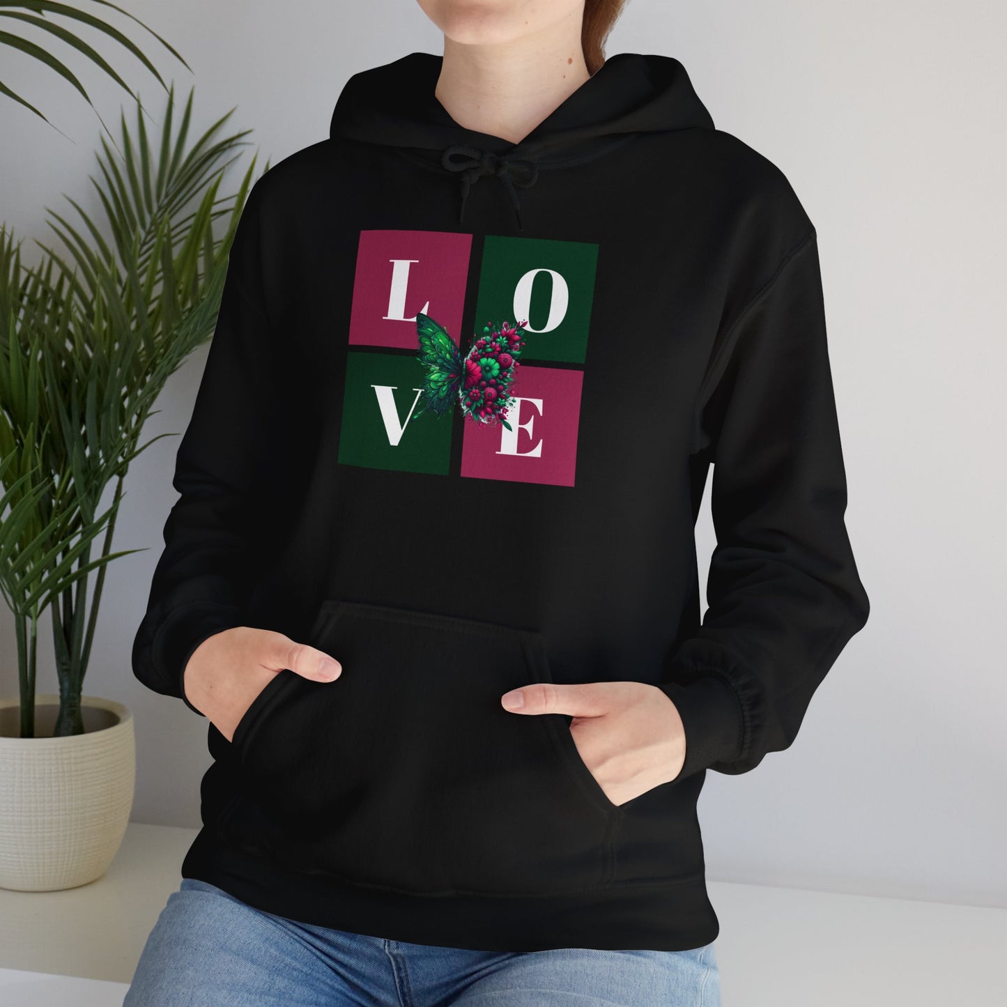 LOVE design Unisex Hoodie