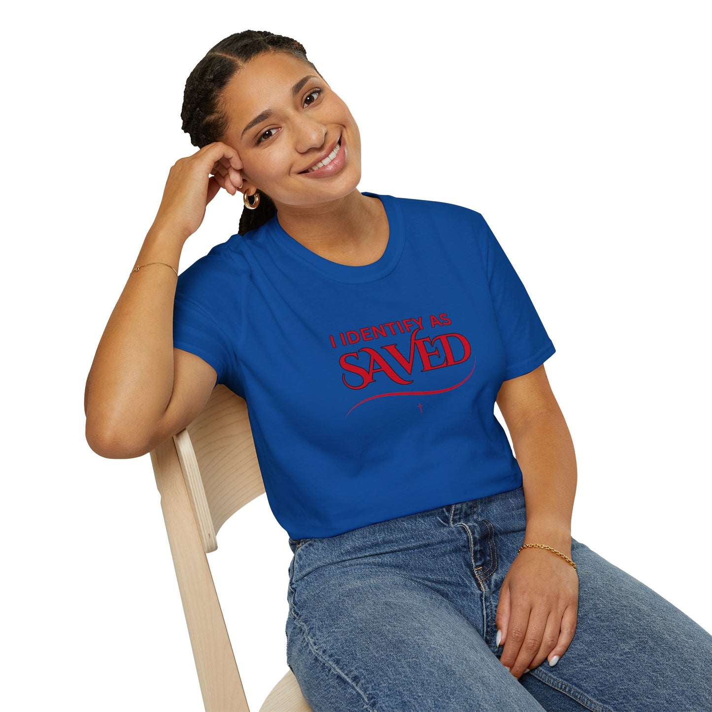 I Identify as Saved Unisex Tee