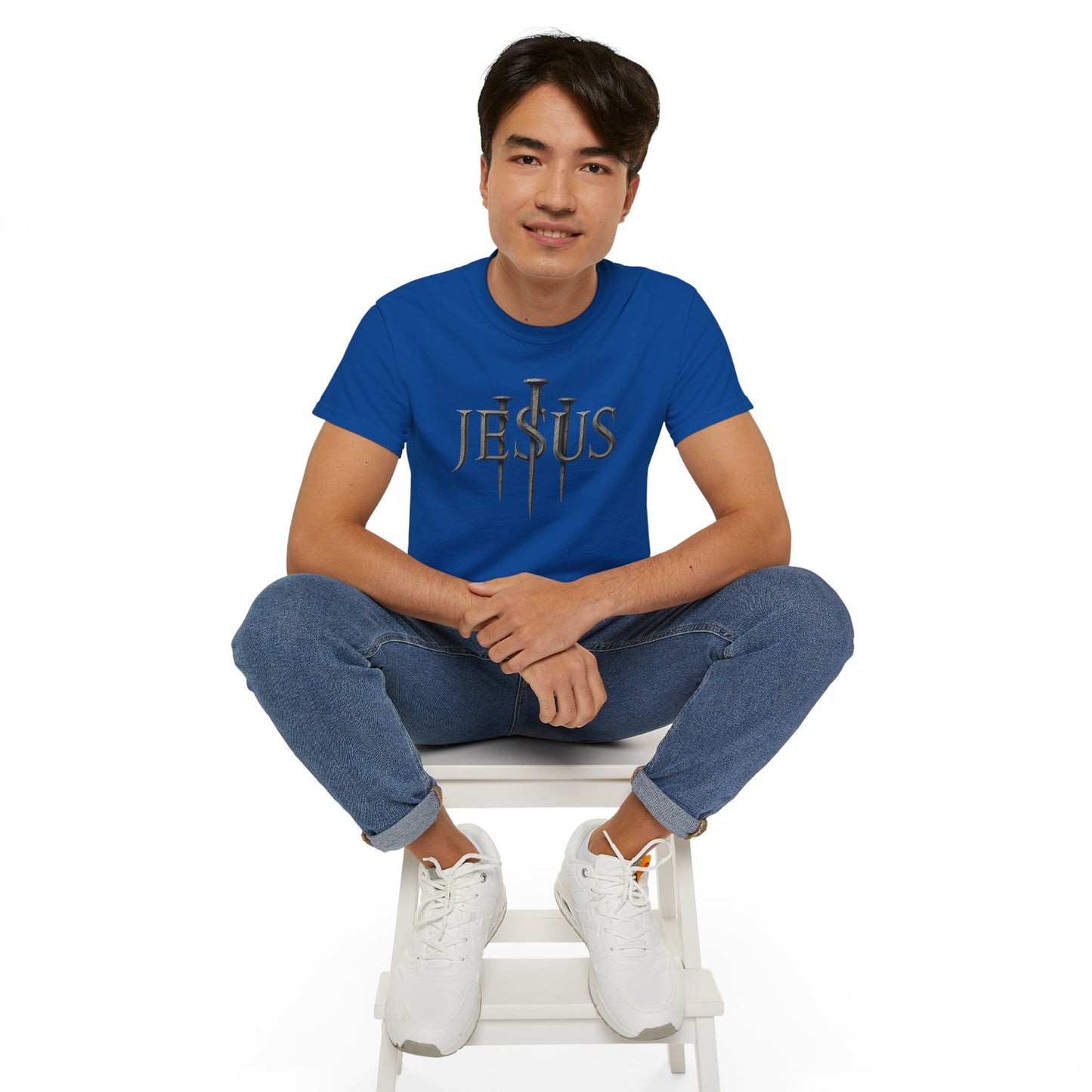 "JESUS" T-Shirt – Nails of Redemption Edition