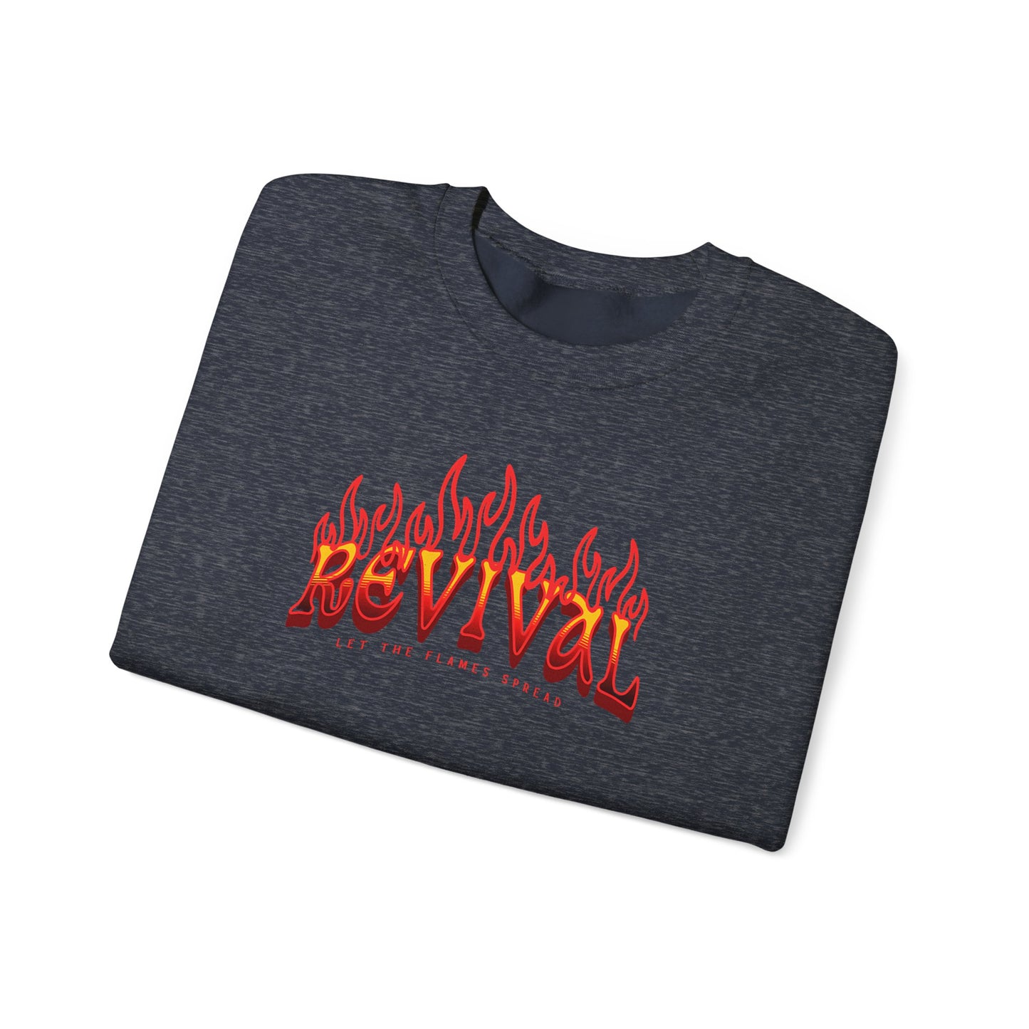 Flames of Revival Unisex Crewneck Sweatshirt